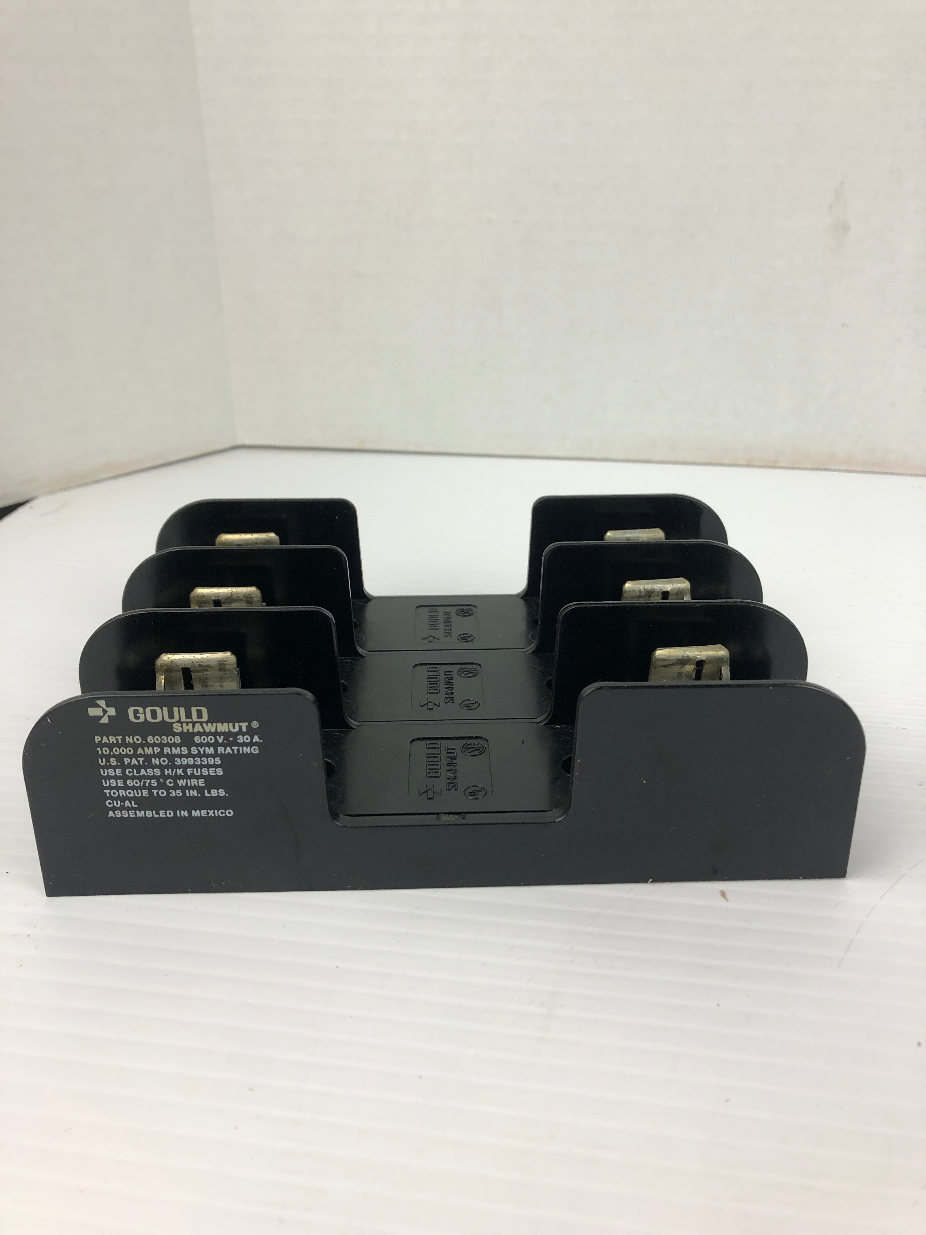 Gould Shawmut 60308 Fuse Holder 600V 30A 3P
