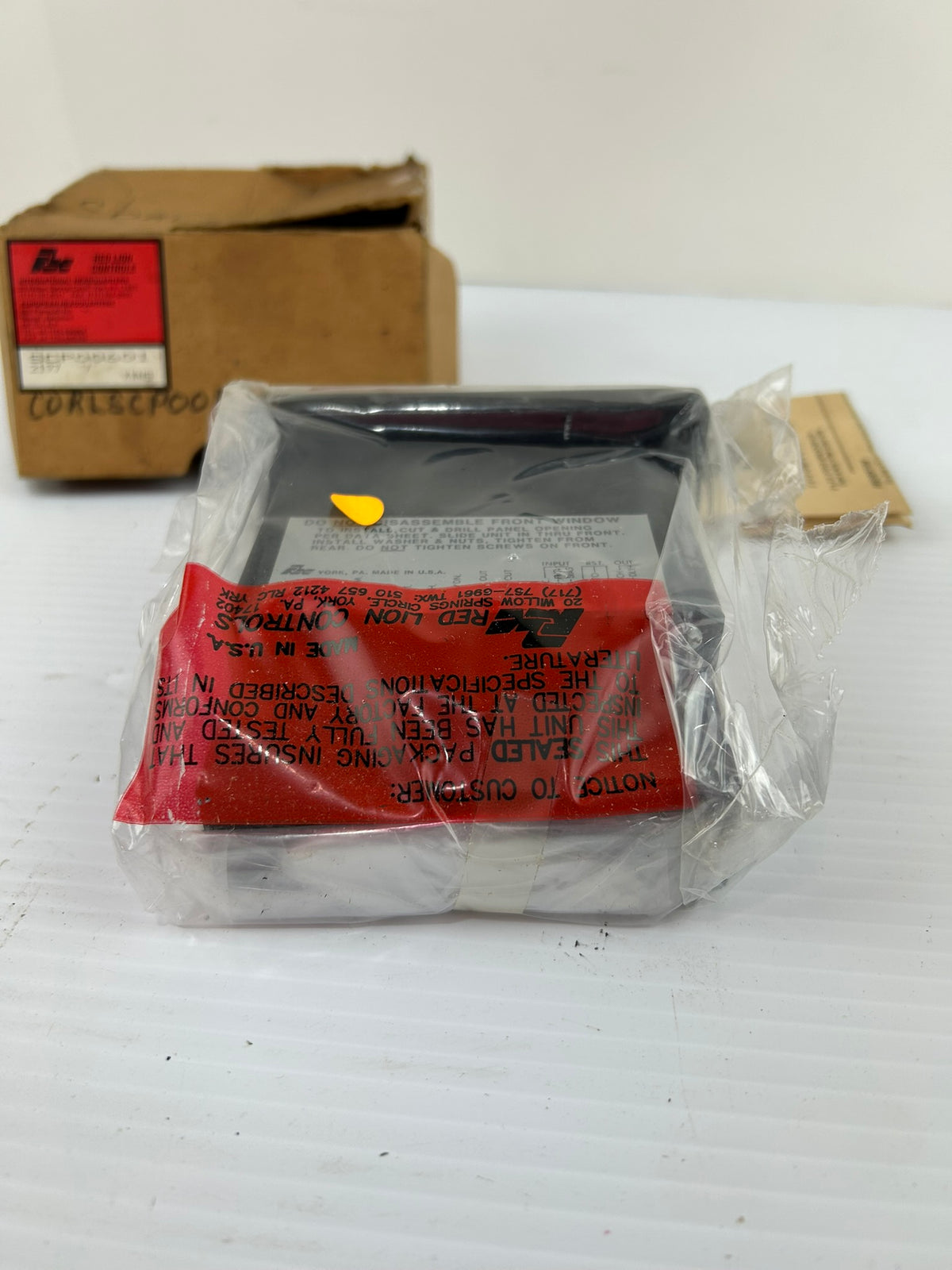 Red Lion Controls SCP00601 Counter 100 Khz Presettable Model SCP