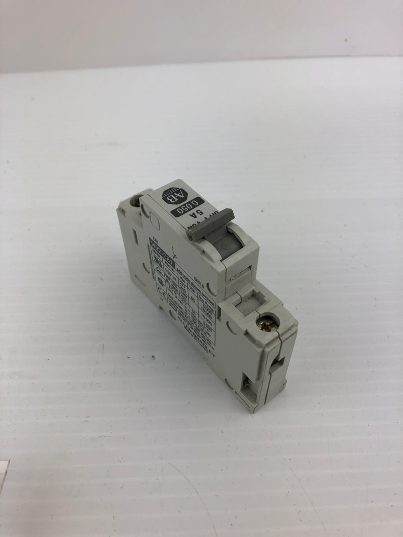 Allen Bradley 1492-CB1 Circuit Breaker G050 5A Series B