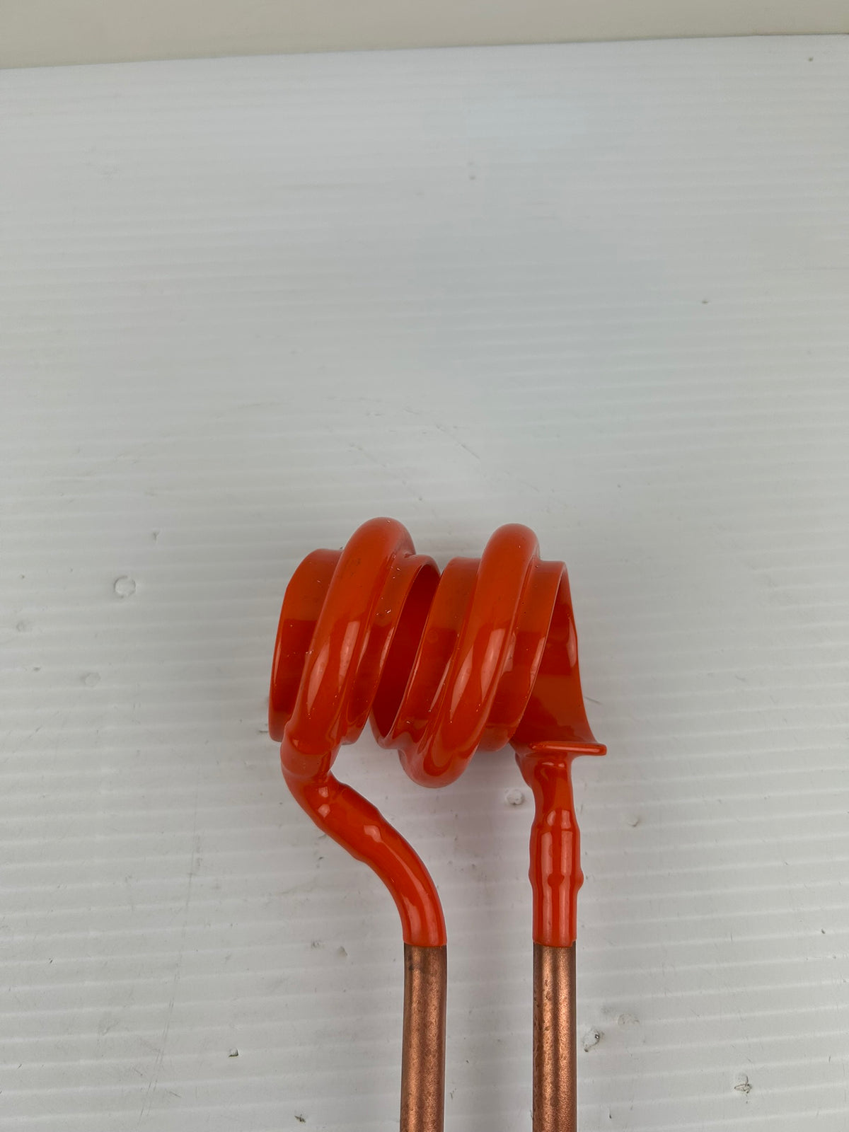 High Frequency Copper Tube Induction Heating Coil for Welding TT1-1.50L Orange