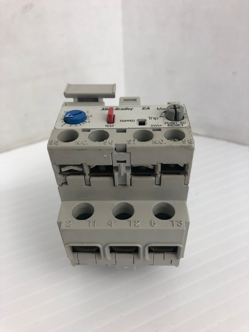 Allen-Bradley 193-EA1EB Overload Relay Trip Class: 10 Ser. B 690V 1.6-5.0A