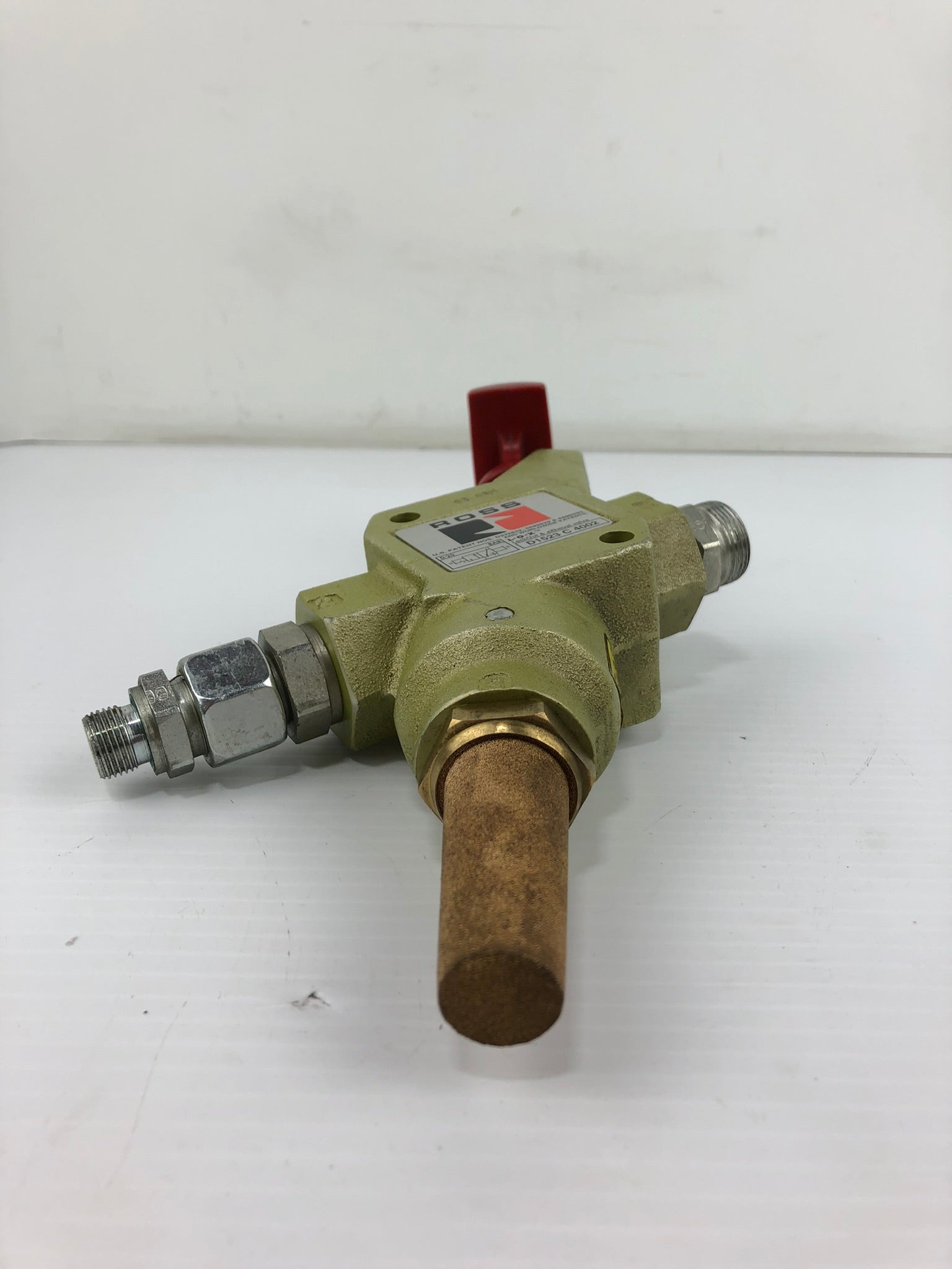 Ross L-O-X Valve D1523 C 4002 Lockout and Exhaust Valve with Fitting