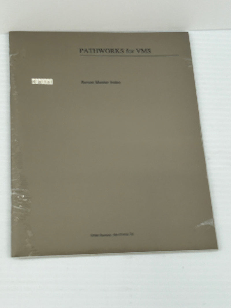 Pathworks for VMS Version 4.0 Server Documentation Map Book Kit QA-A93AA-GZ