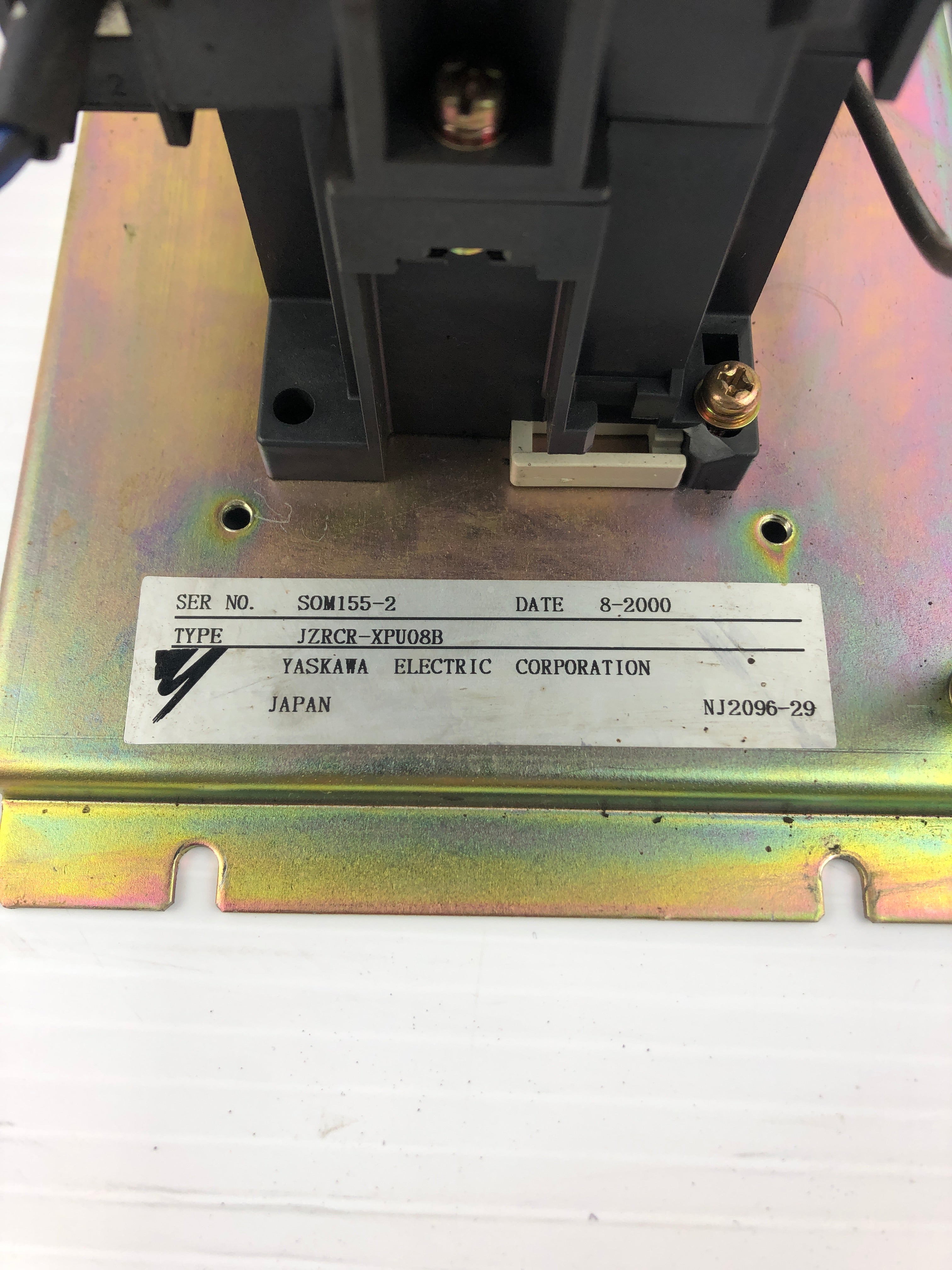 Yaskawa Electric JZRCR-XPU08B Servo Controller 250V 10A
