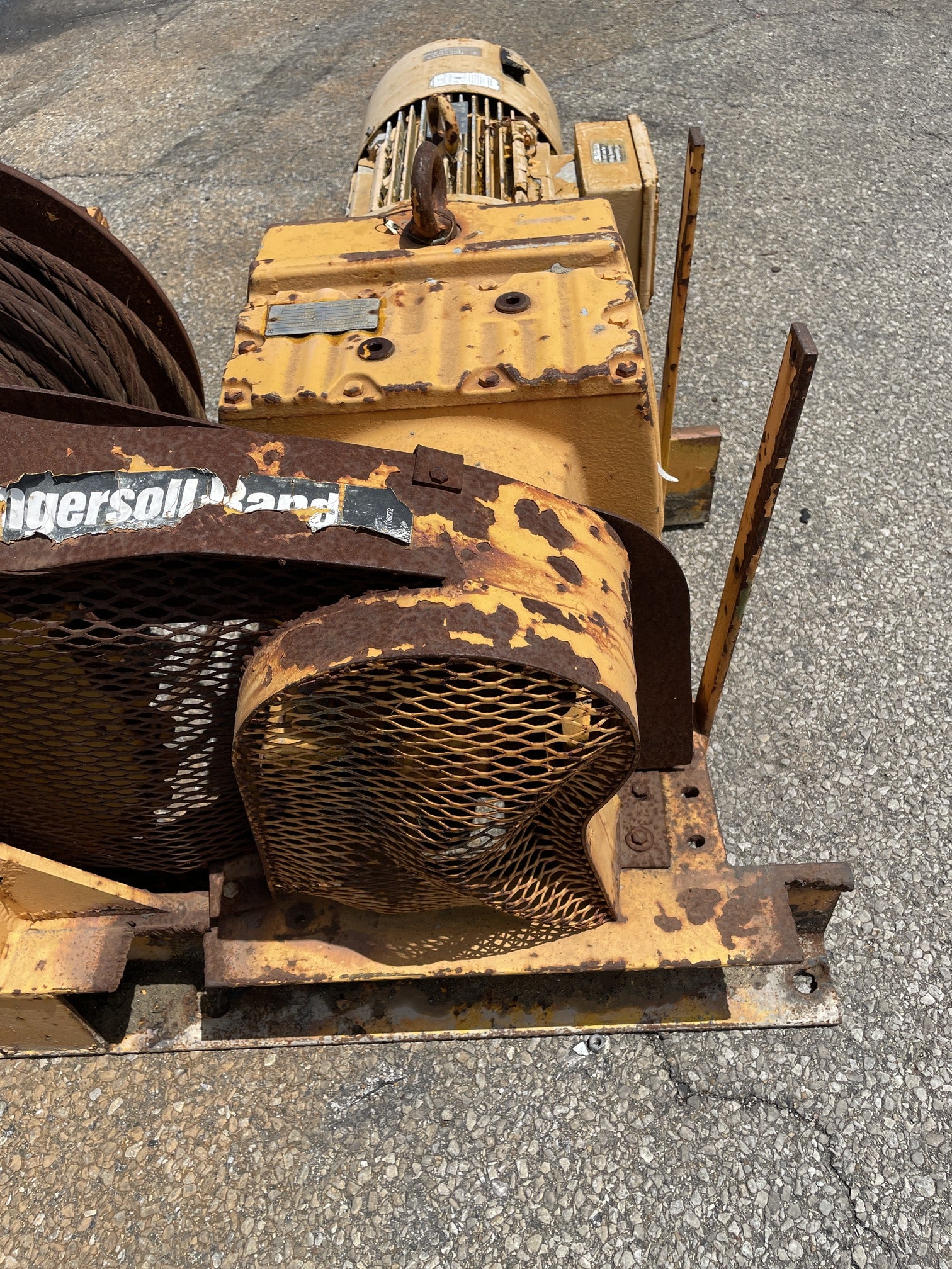 Ingersoll Rand Electric Winch 10,000 lbs. Capacity 3PH 10000B40-4-16-10-M4P4-20
