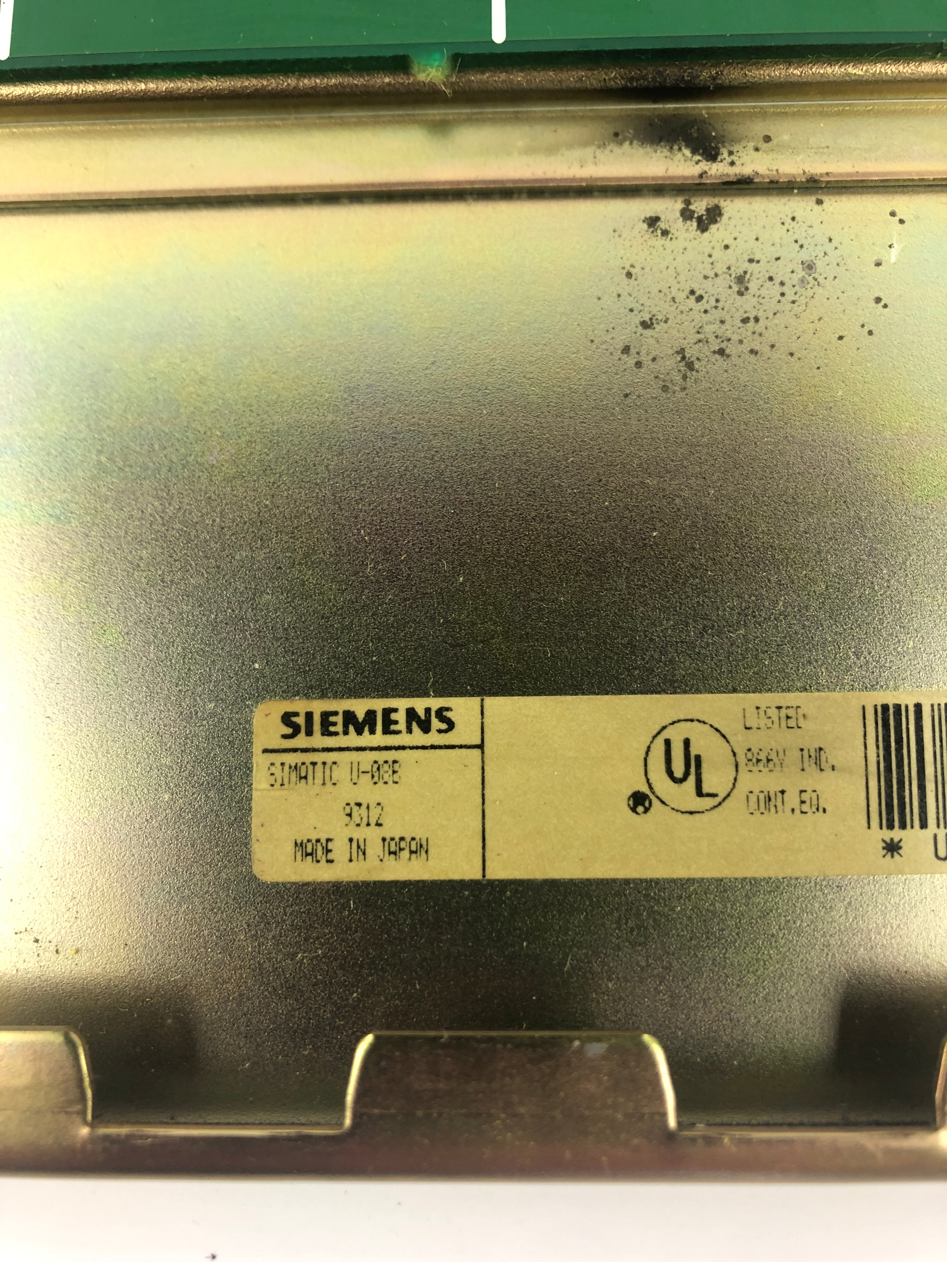 Siemens Simatic U-08B 10-Slot PLC Rack