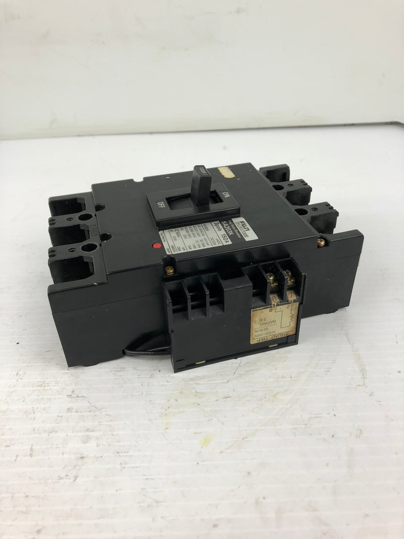 Fuji Electric SA203K Circuit Breaker 150A 3 Pole