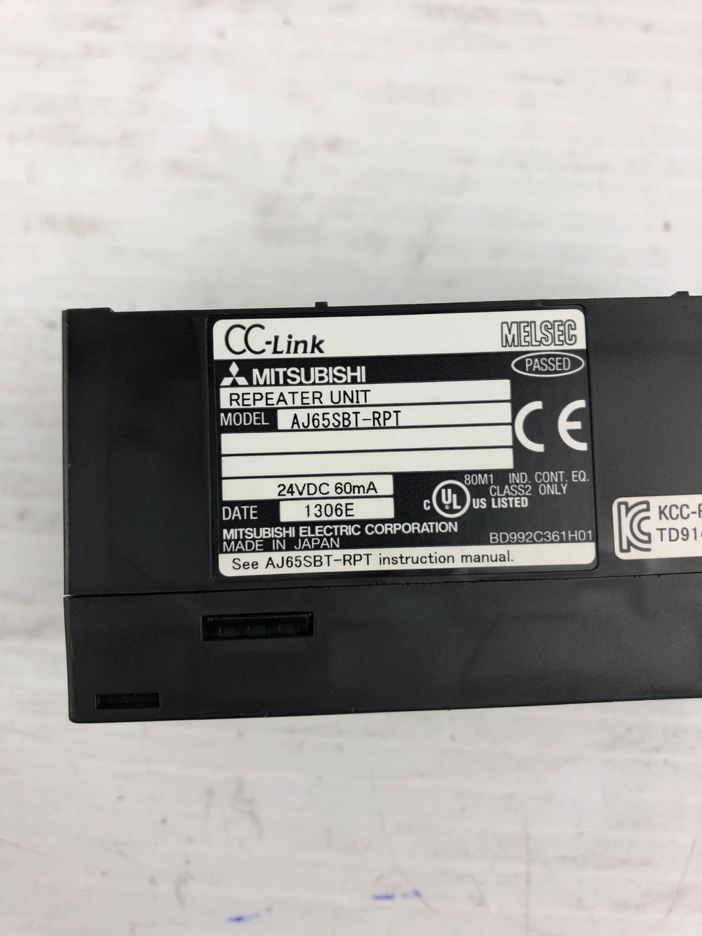 Mitsubishi AJ65SBT-RPT Repeater CC-Link Unit 24VDC 60mA