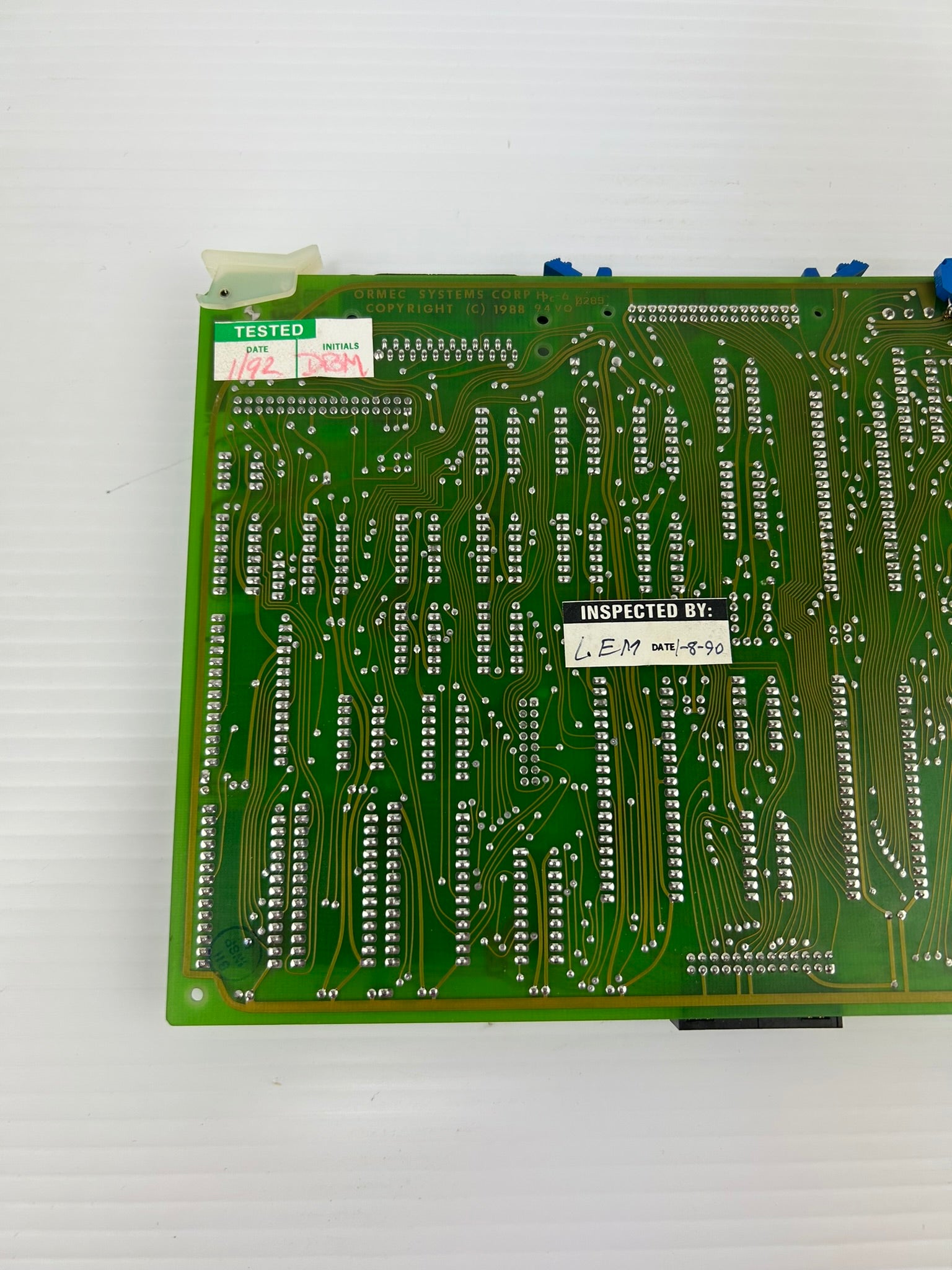 Ormec System Corp PCB008F Circuit Board