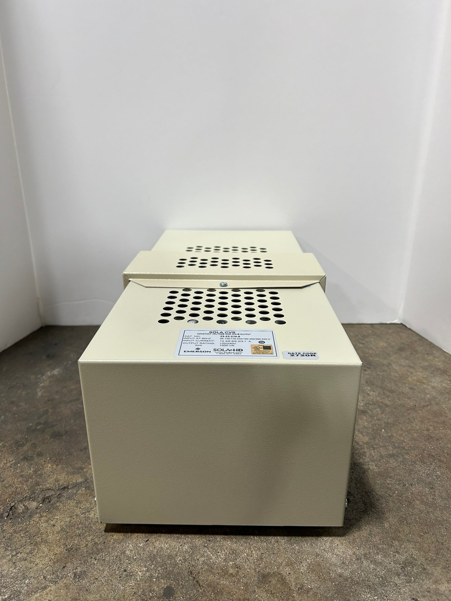Emerson 23-23-210-8 Sola Constant Voltage Sine Wave Output Transformer 1000VA