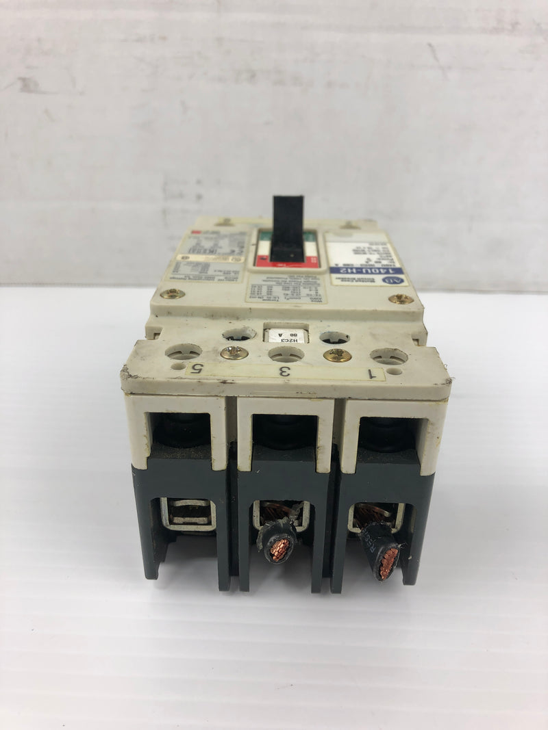 Allen-Bradley 140U-H2C3-C80 Molded Case Circuit Breaker 240-480V 80A 3PH 50/60Hz