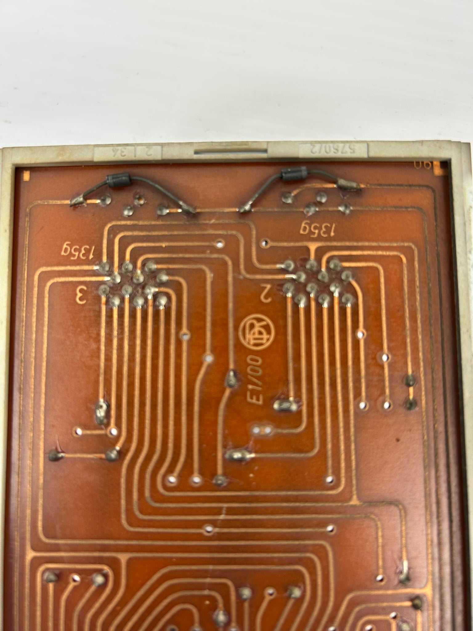 Barmag Electronic Circuit Board E1/00 with 3 Relays E100