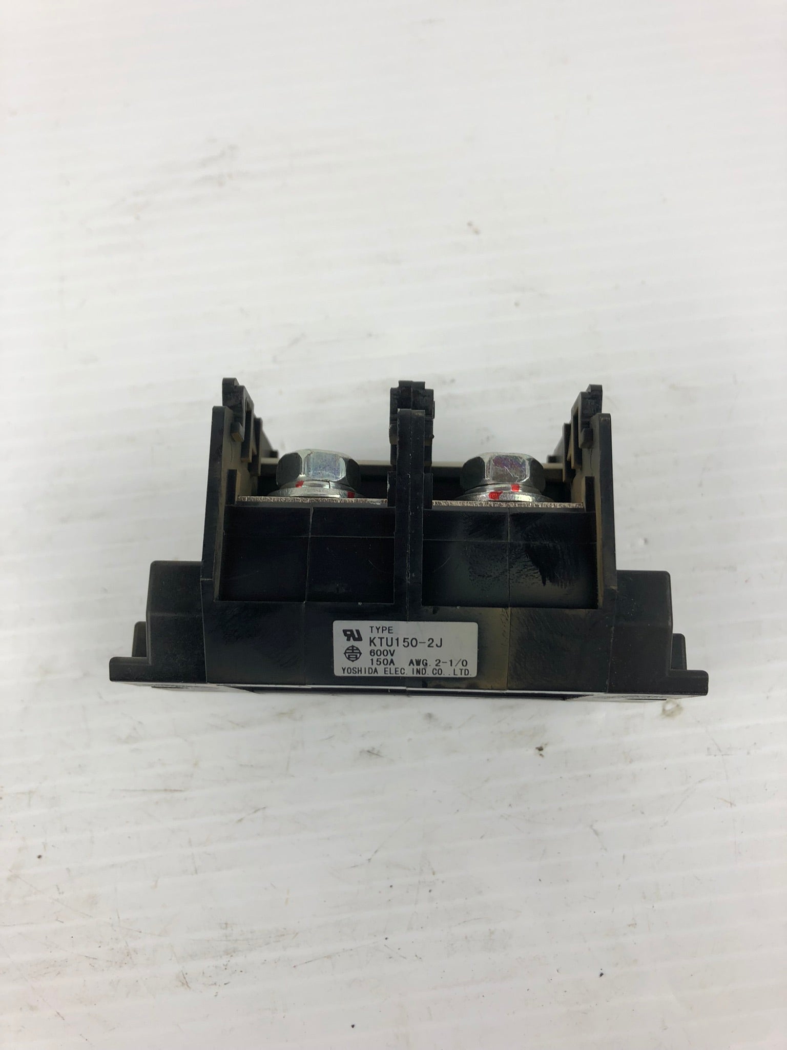 Yoshida KTU150-2J Power Distribution Block 4-Post 600V 150A 2-1/0 AWG