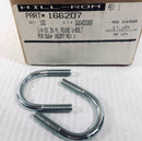 1/4-20 ZN PL Round U-Bolt 166207 Box of 300