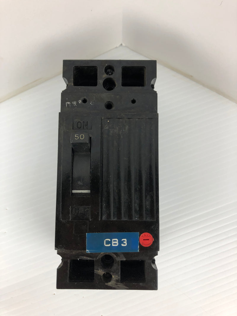 General Electric TED124050 Circuit Breaker 50A 2P