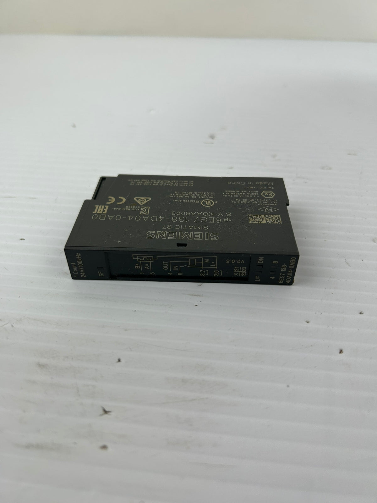 Siemens 6ES7 138-4DA04-0AB0 SIMATIC ET 200S 24V 100kHz Counter Module