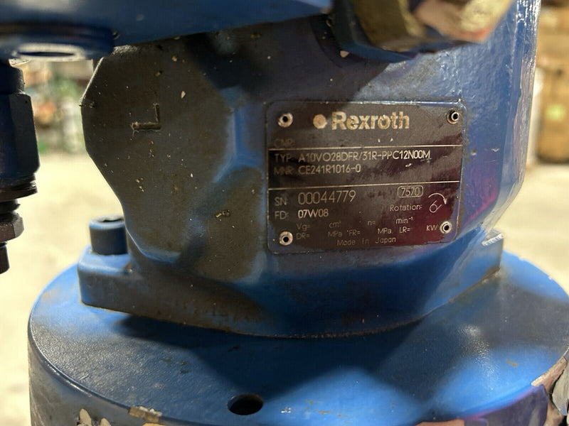 Rexroth A10VO28DFR/31R-PPC12N00M Pump with WorldWide WWE5-18-184TC Motor