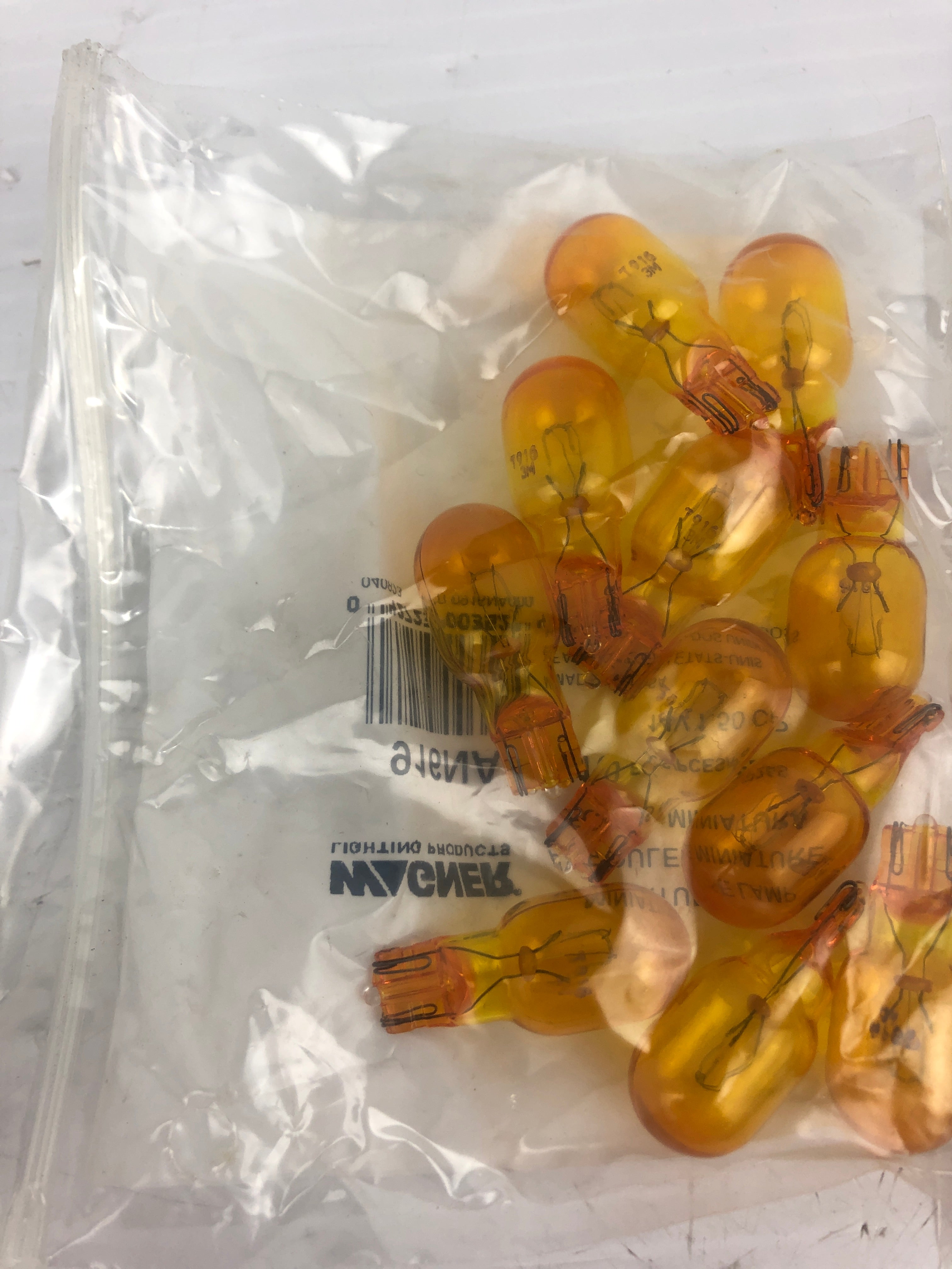 Wagner 916NA Orange Miniature Automotive Light Bulb - Lot of 22