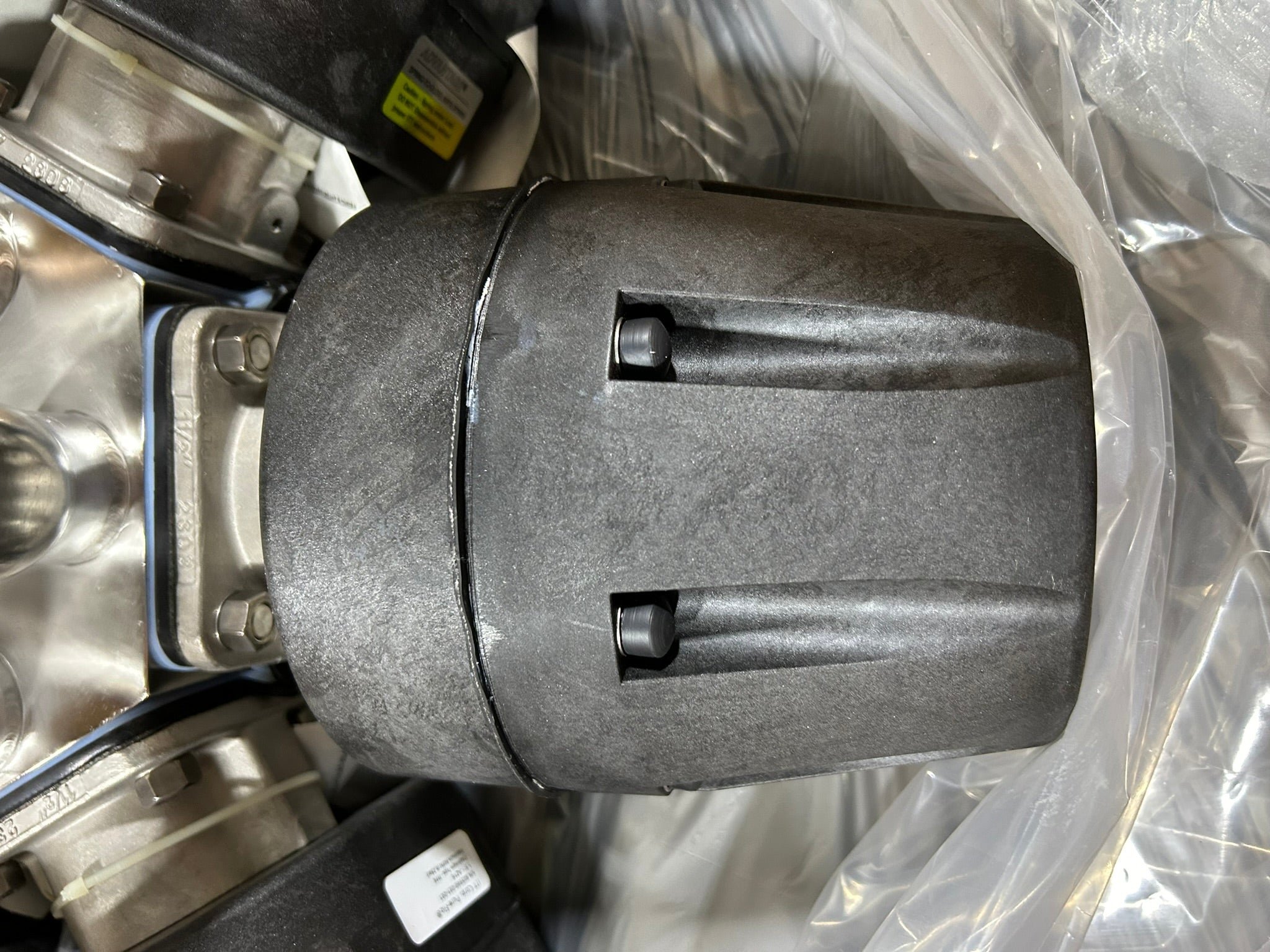 ITT 805960 Pure-Flo 6-Way Valve 1.5" A216 90 PSI 6.2 Bar PTFE DV6W-1.5-2-419
