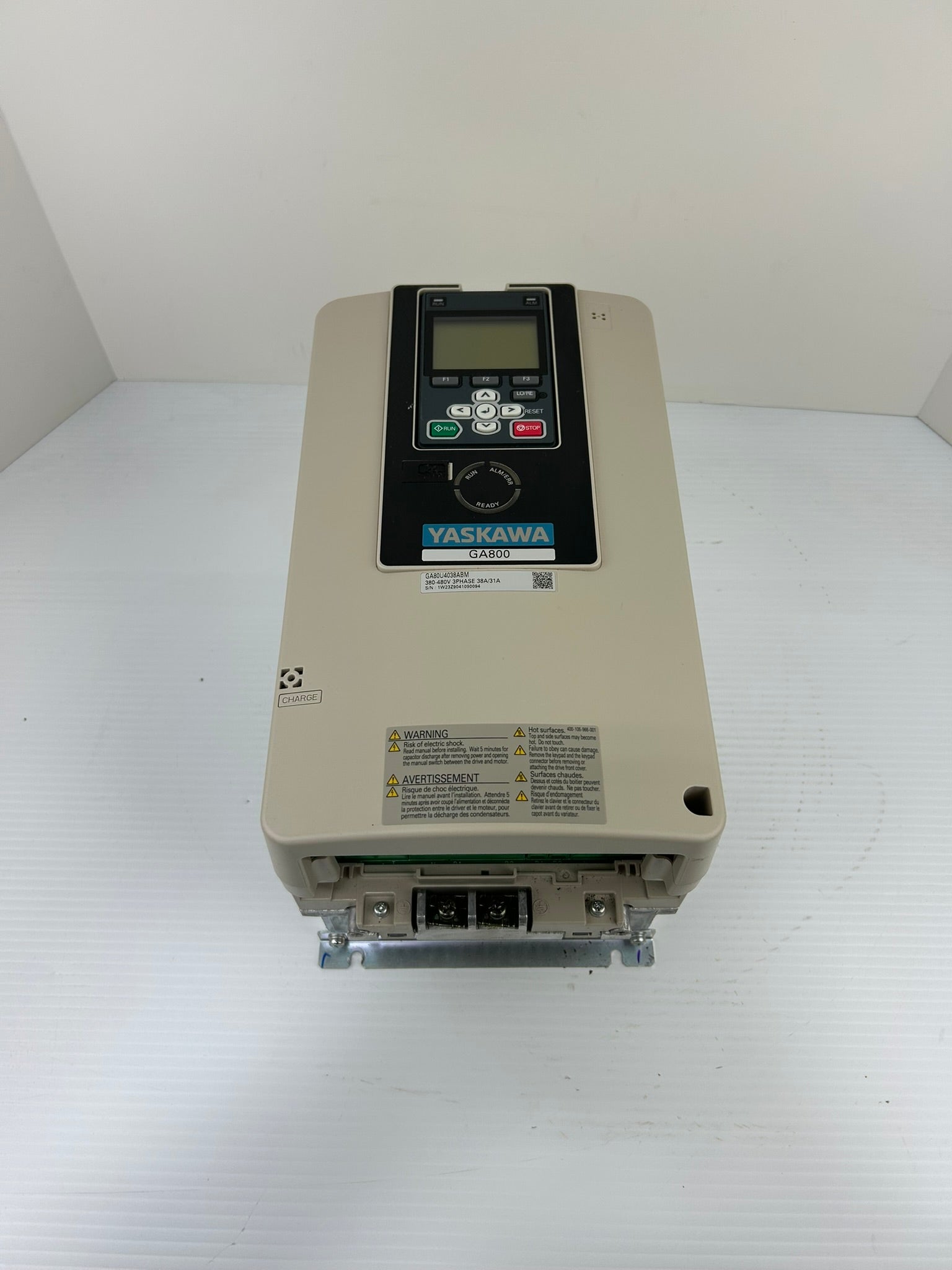 Yaskawa CIPR-GA80U4038ABMA-AAAANA AC Drive Series C