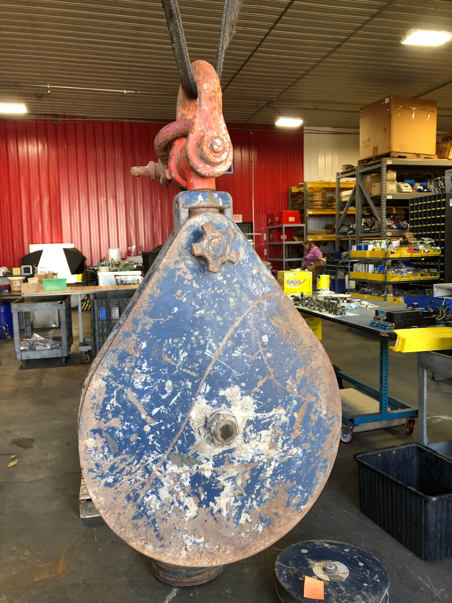 McKissick Snatch Block 15 Ton N-419 Hoist