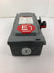 Square D HU361 Non-Fusible Safety Switch 600V 30A 3-Pole 30 HP