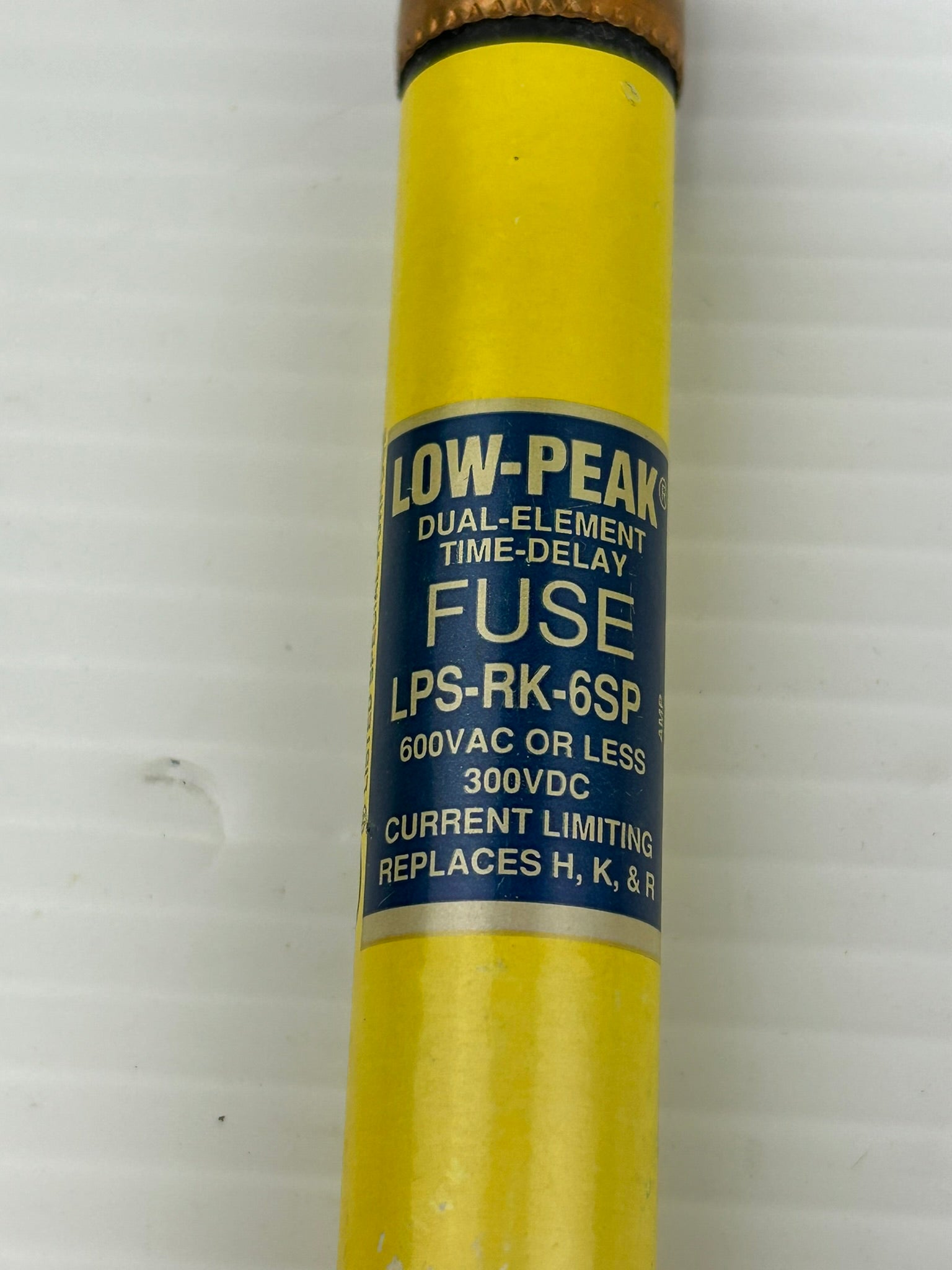 Bussmann LPS-RK-6SP Time-Delay Fuse 6A 600VAC 300 VDC - Lot of 6