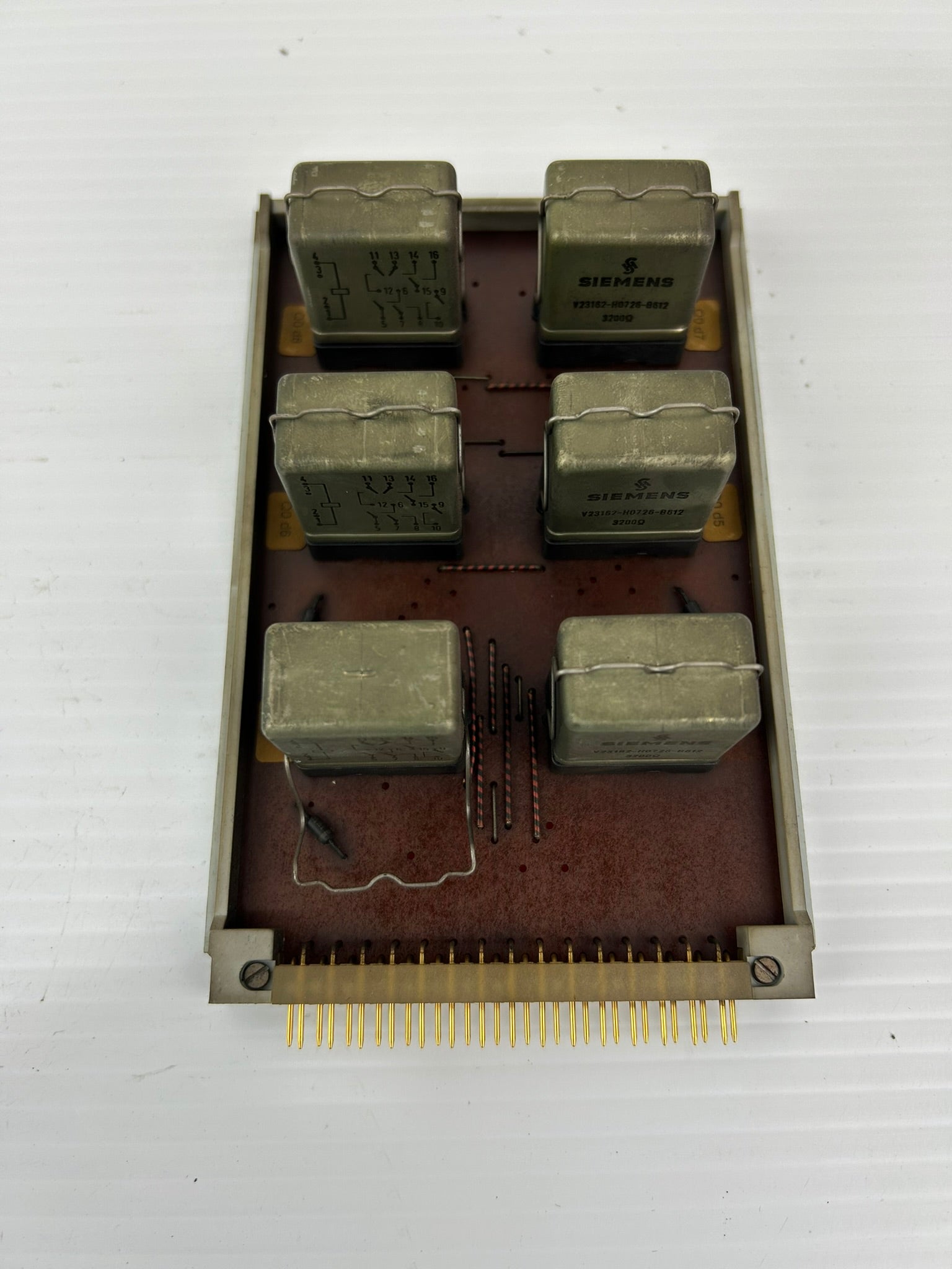 Barmag Electronic E6/00 Circuit Board with 6 Relays E600