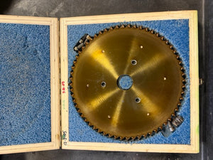 Peak Toolworks 60T Industrial Circular Saw Blade with Wooden Storage Case