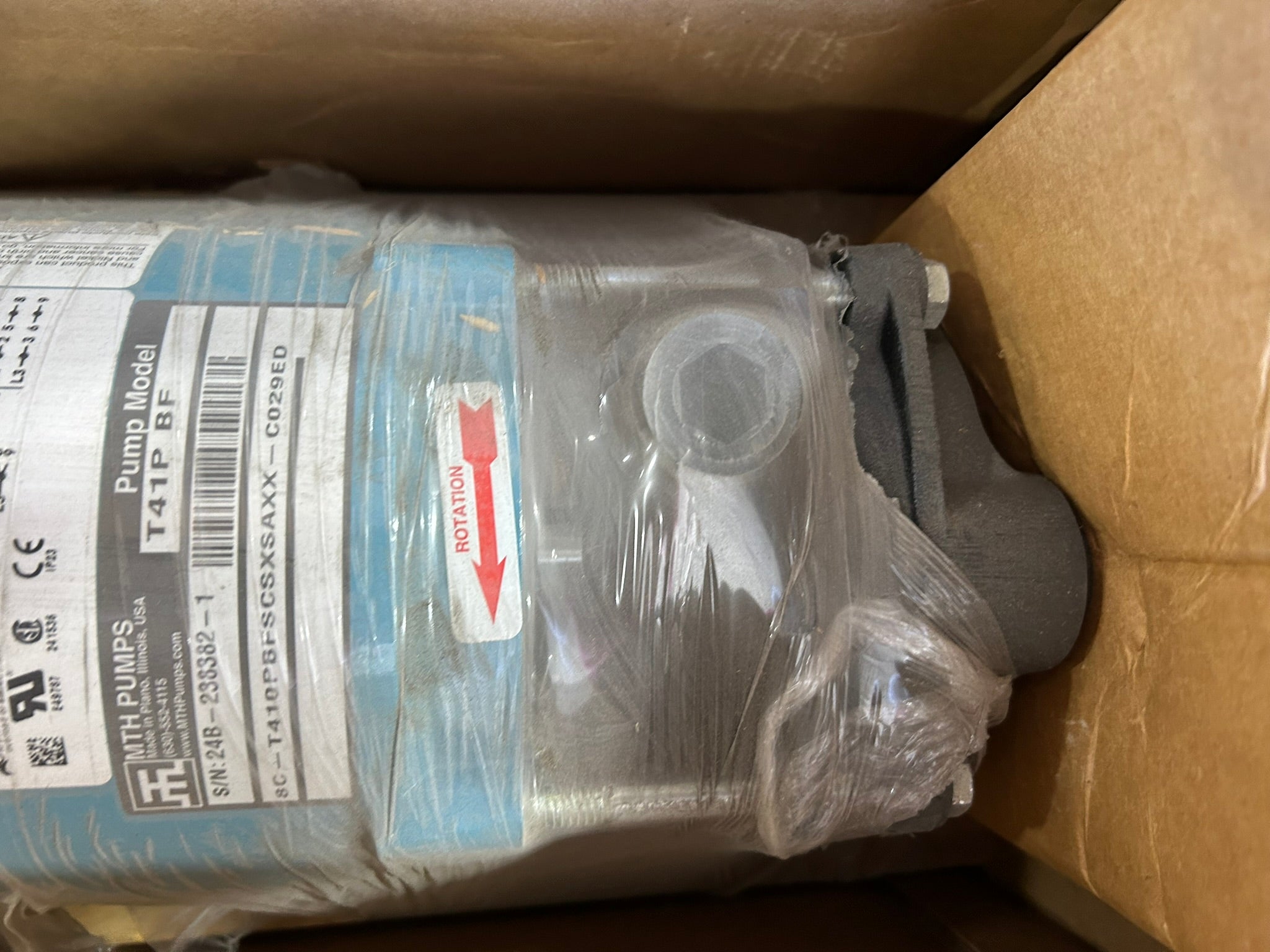 Weg 16940515 Electric Motor with MTH Pump T41P BF