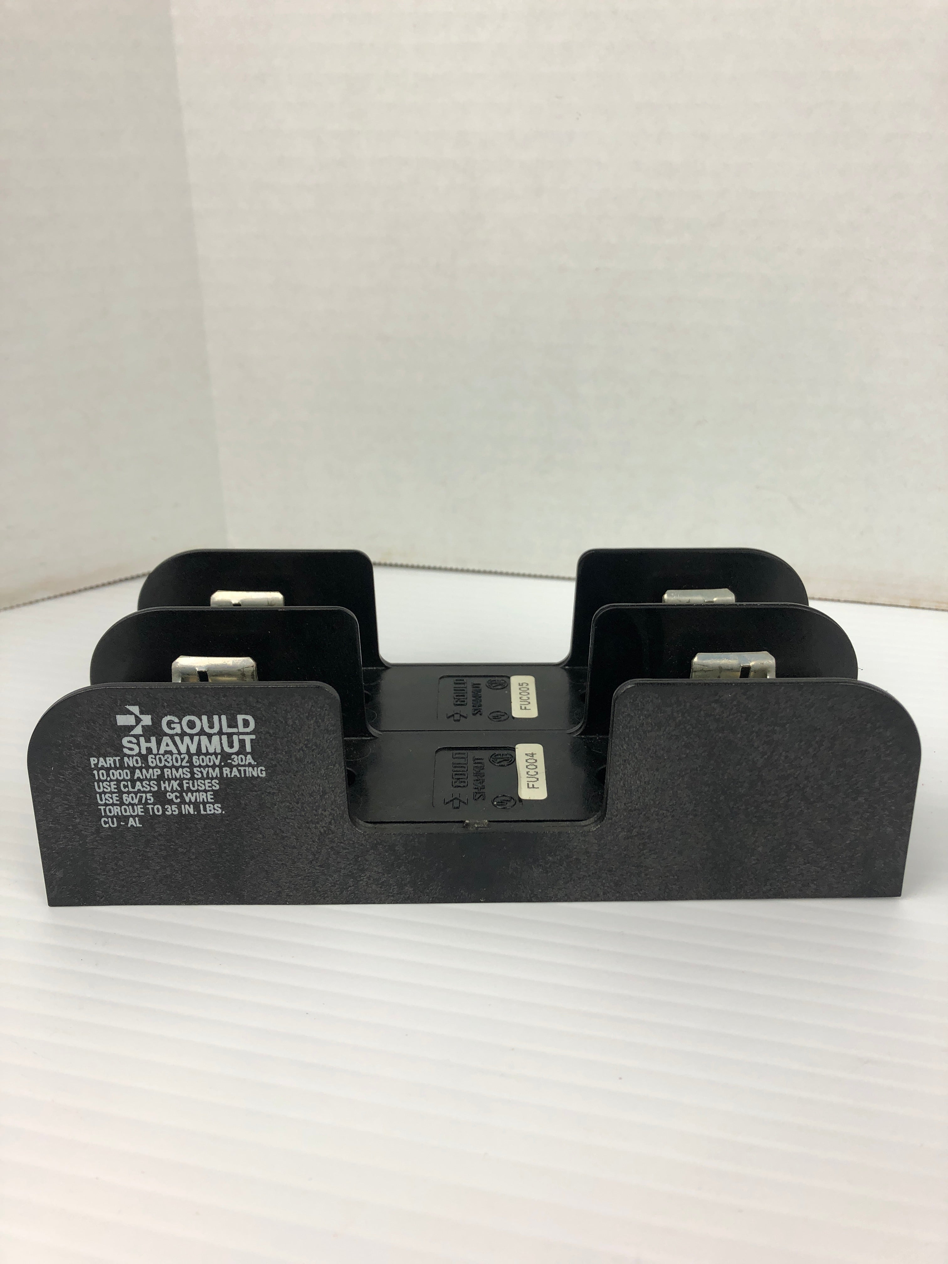 Gould Shawmut 60302 Fuse Holder 600V 30A 2P