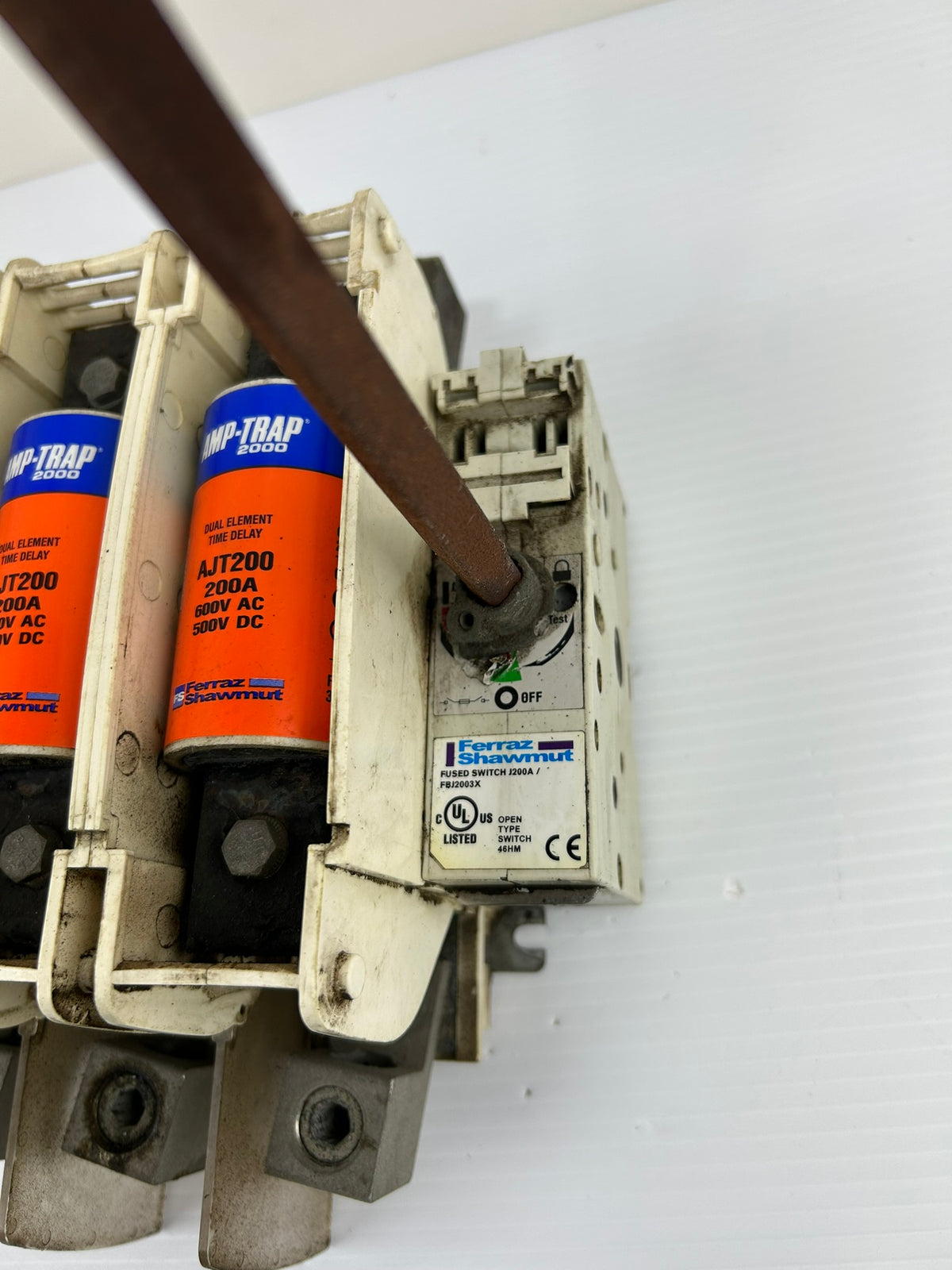 Ferraz Shawmut FBJ2003X Fused Switch 3 Pole with AJT200 200A Fuses