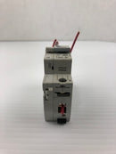 Allen-Bradley 1492-SP1B020 Circuit Breaker 2A with 1492-ASPH3 Auxiliary Contact