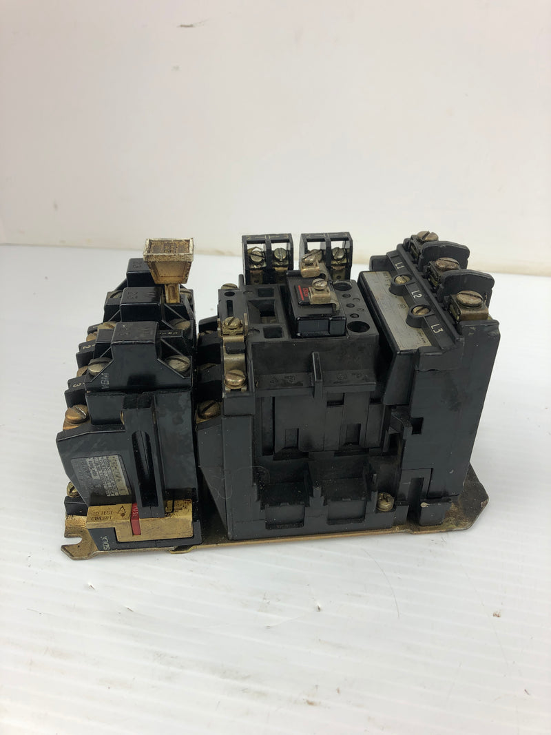 Allen Bradley 595-A Motor Controller Starter Series C and B