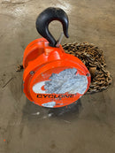 CM Cyclone 2 Ton Manual Chain Fall Hoist with Load Limiter S5858TB