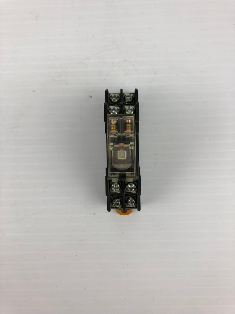 Omron Relay G2R-2-SND with Base 14Z5C 5A 250V