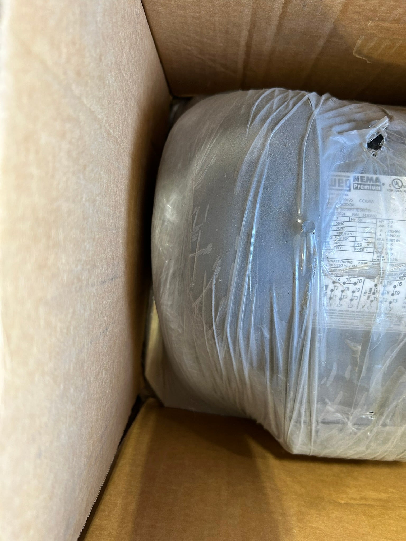 Weg Nema Premium 00236ET3E56C-S General Purpose Electric Motor 3 PH 60 Hz