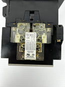 Allen-Bradley 100-A60N*3 Contactor Ser. C 50HP 3PH With 195-GA10 Aux. Contact