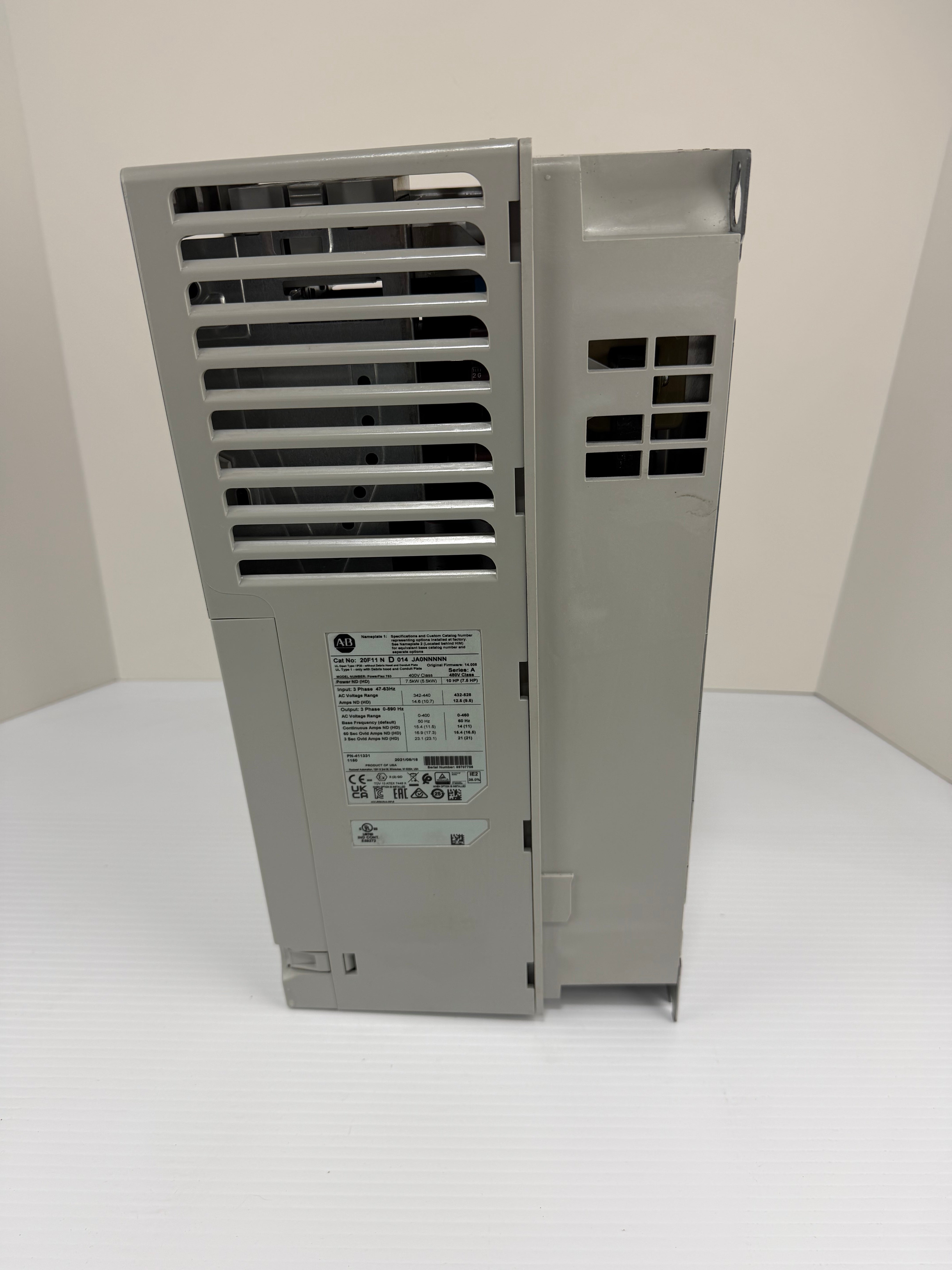 Allen Bradley PowerFlex 753 AC Drive 20F11ND014JA0NNNNN