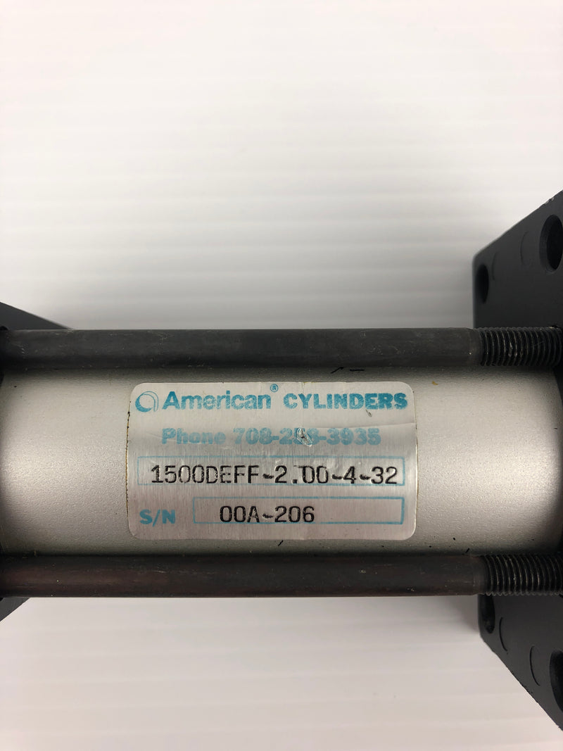 American Cylinders 1500DEFF-2.00-4-32 Cylinder