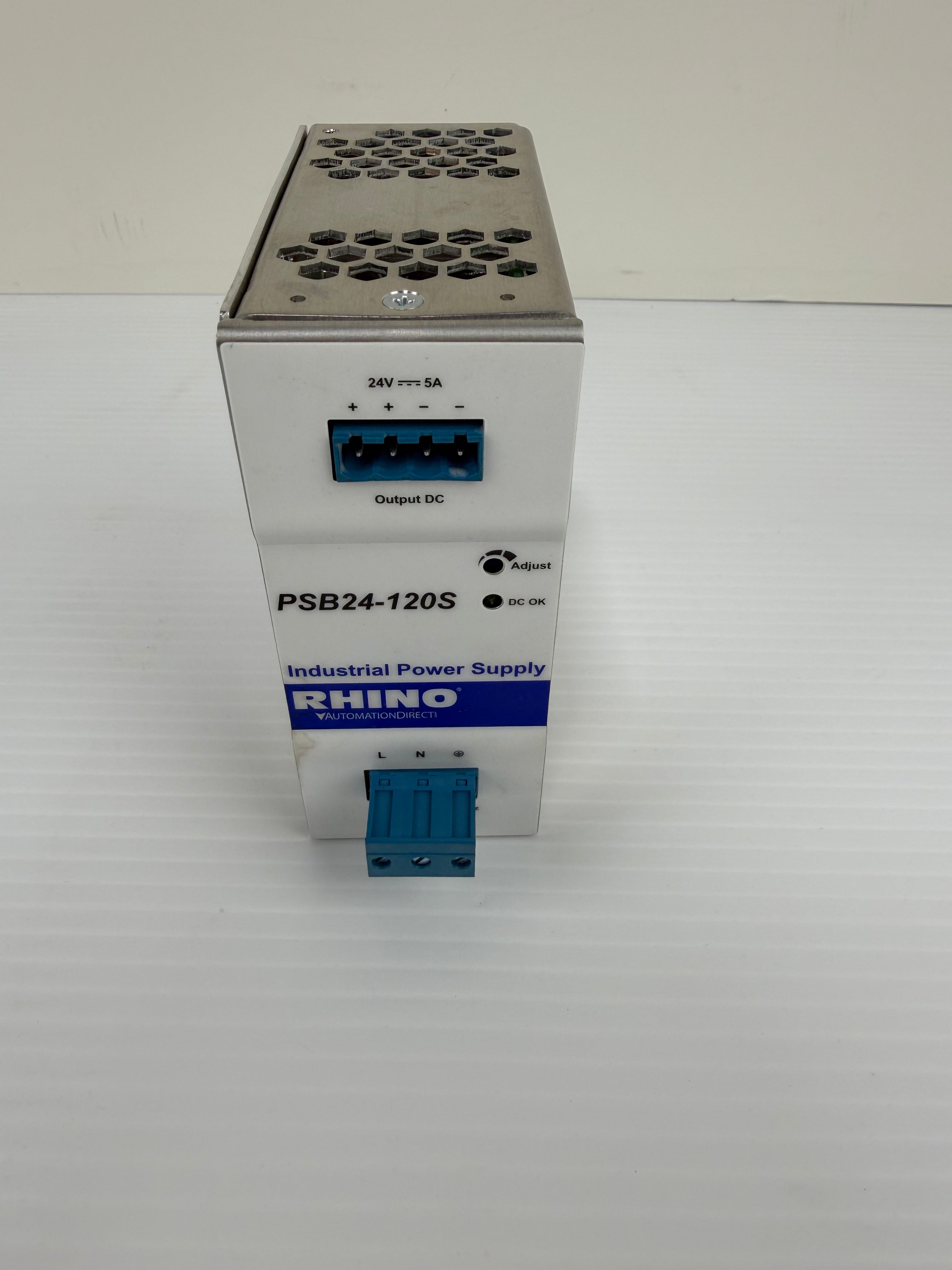 Rhino Automation Direct PSB24-120S Industrial Power Supply