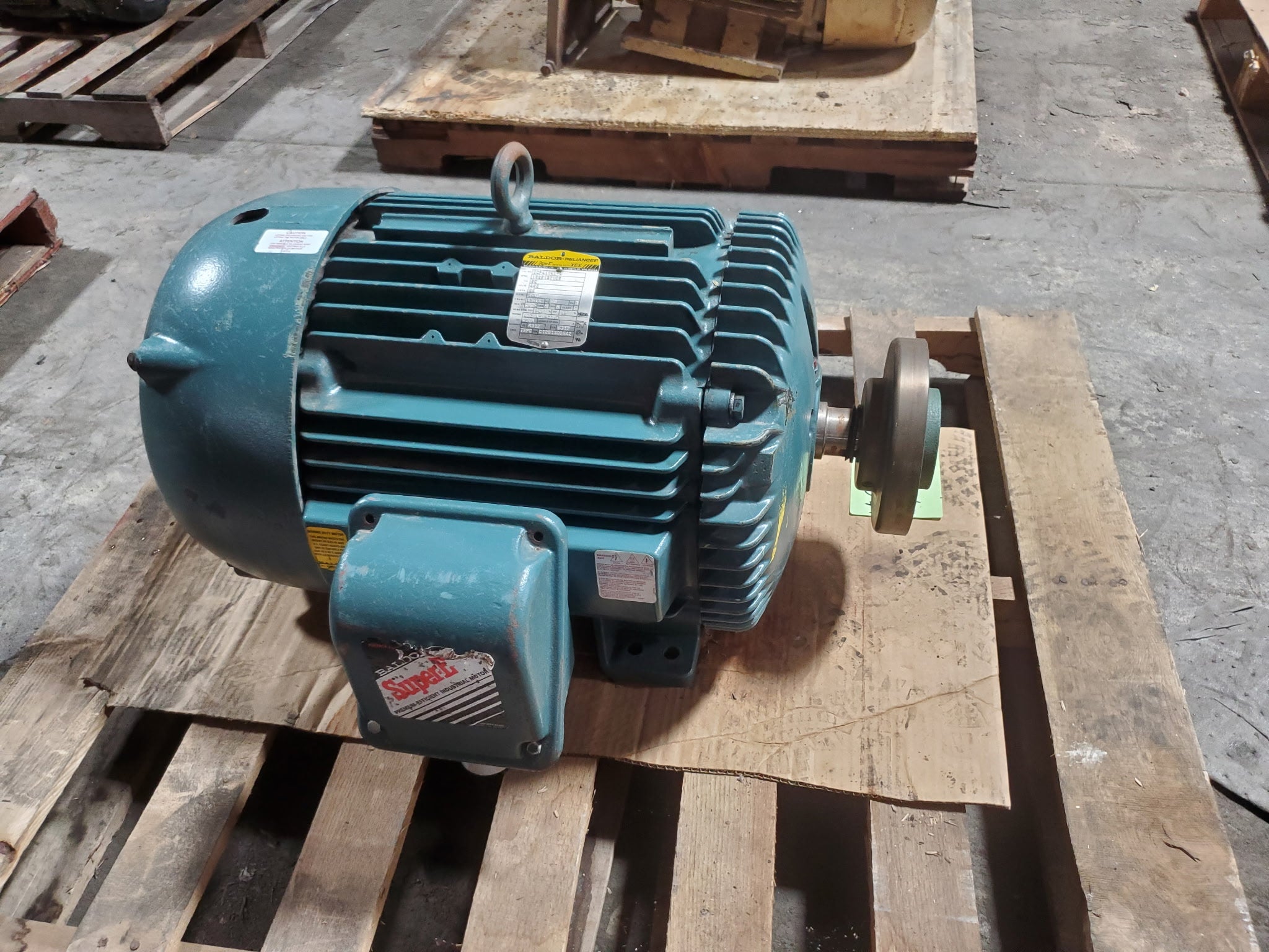 Baldor Reliance ECP4114T-4 Electric Motor 50HP 460V 3PH TEFC Super-E XEX 3540RPM