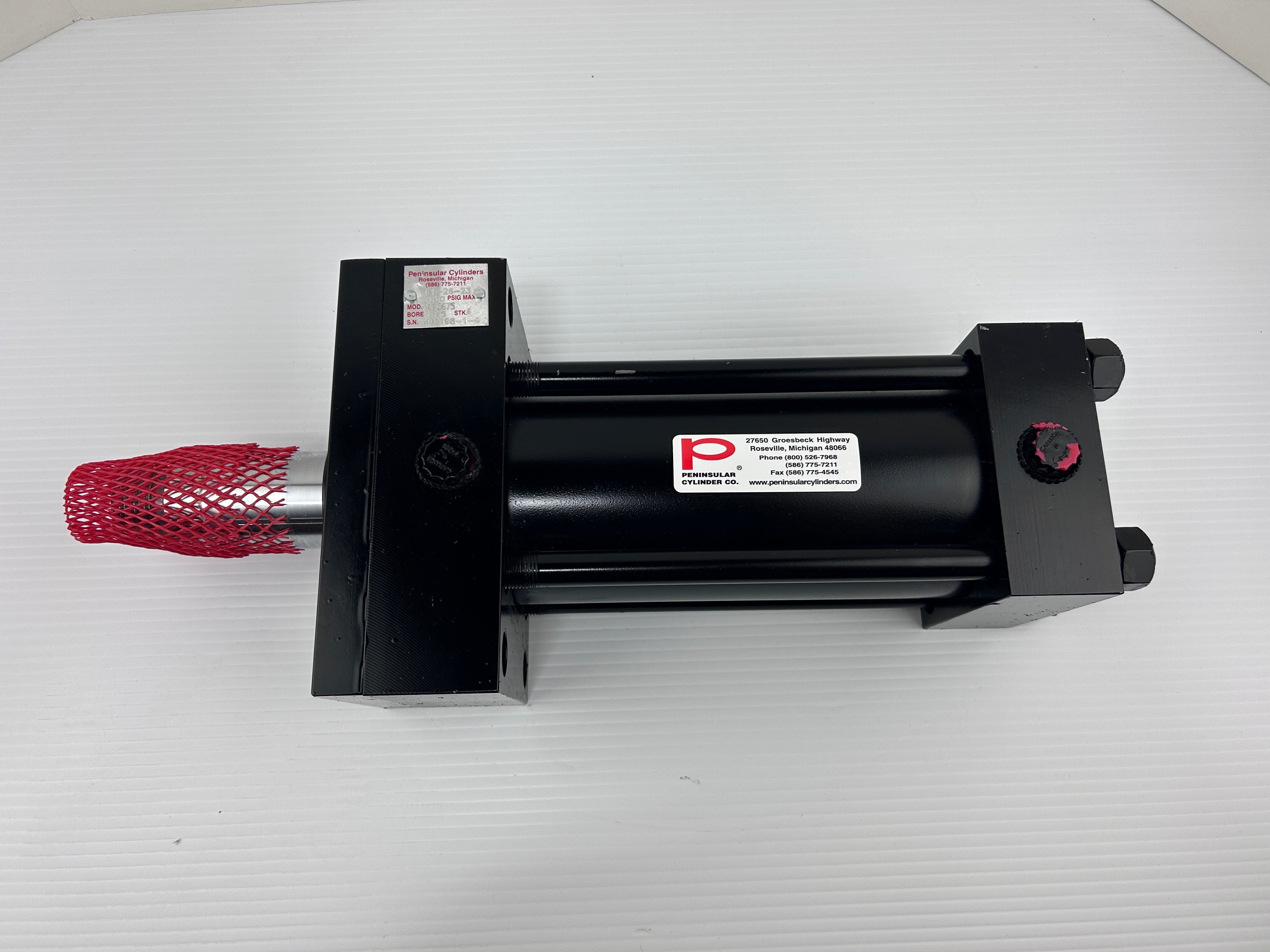 Peninsular Cylinders SEF3675 Hydraulic Cylinder 3.25 Bore 6 Stroke 3000 PSIG Max
