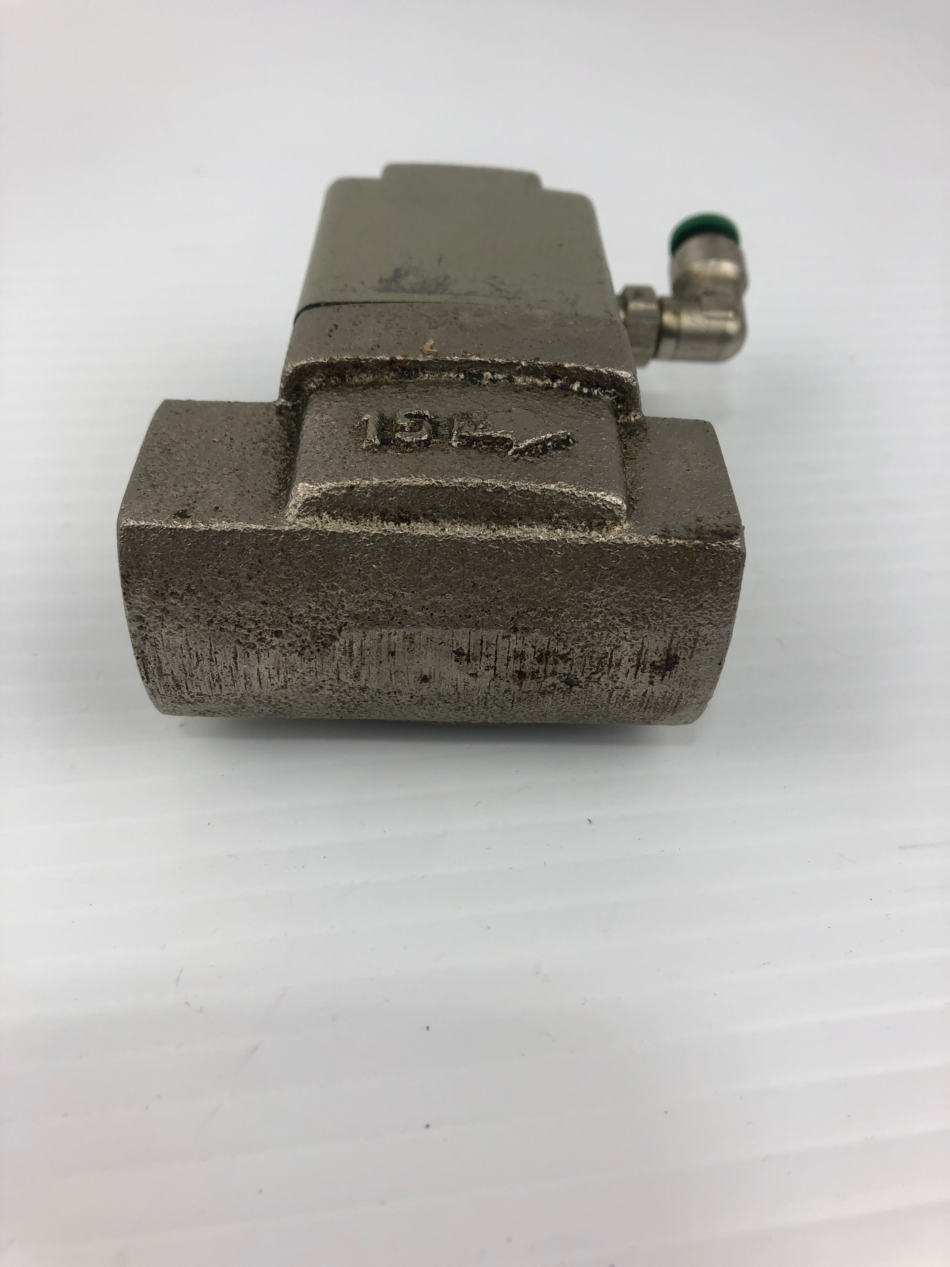 SMC VNC211A Process Valve with 15mm Port and Elbow Fitting