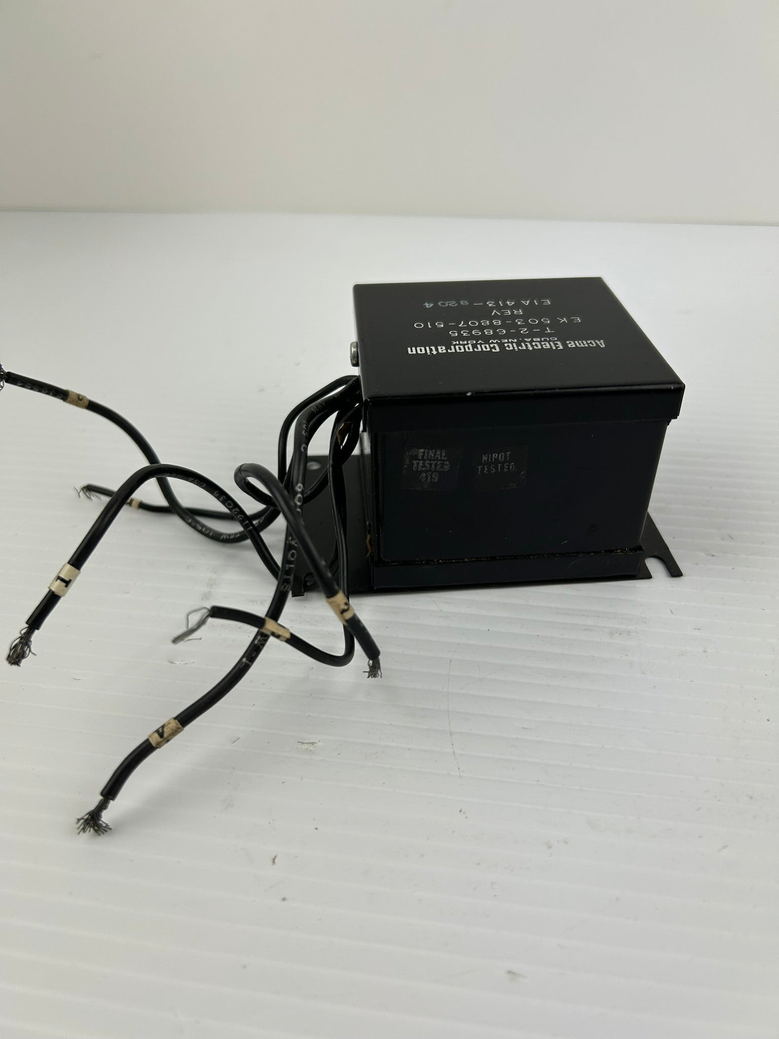 Acme Electric Corp T-2-68935 Transformer EK503-8807-510 EIA413-8204