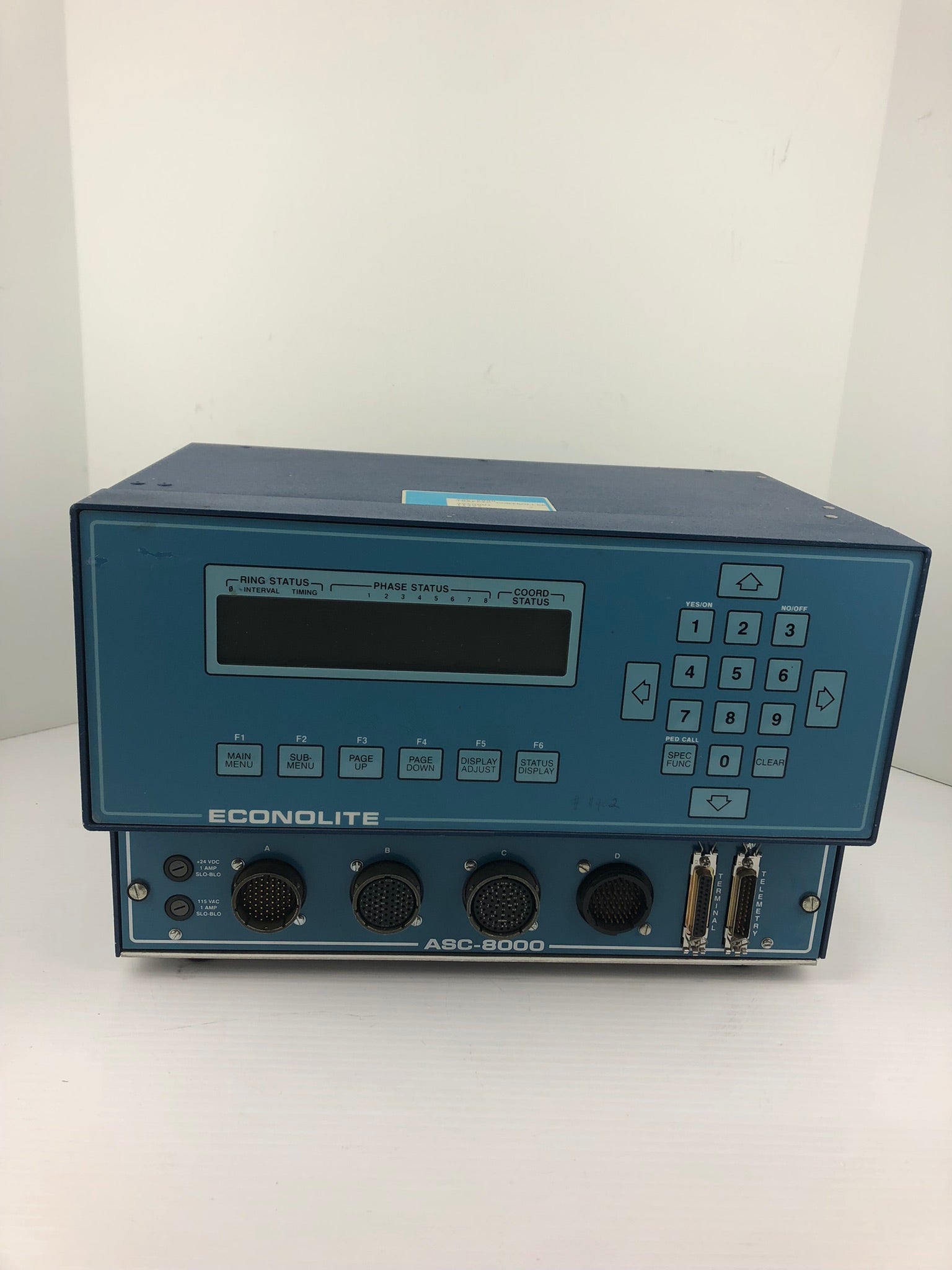 *** Econolite Control Products ASC-8000 Traffic Controller
