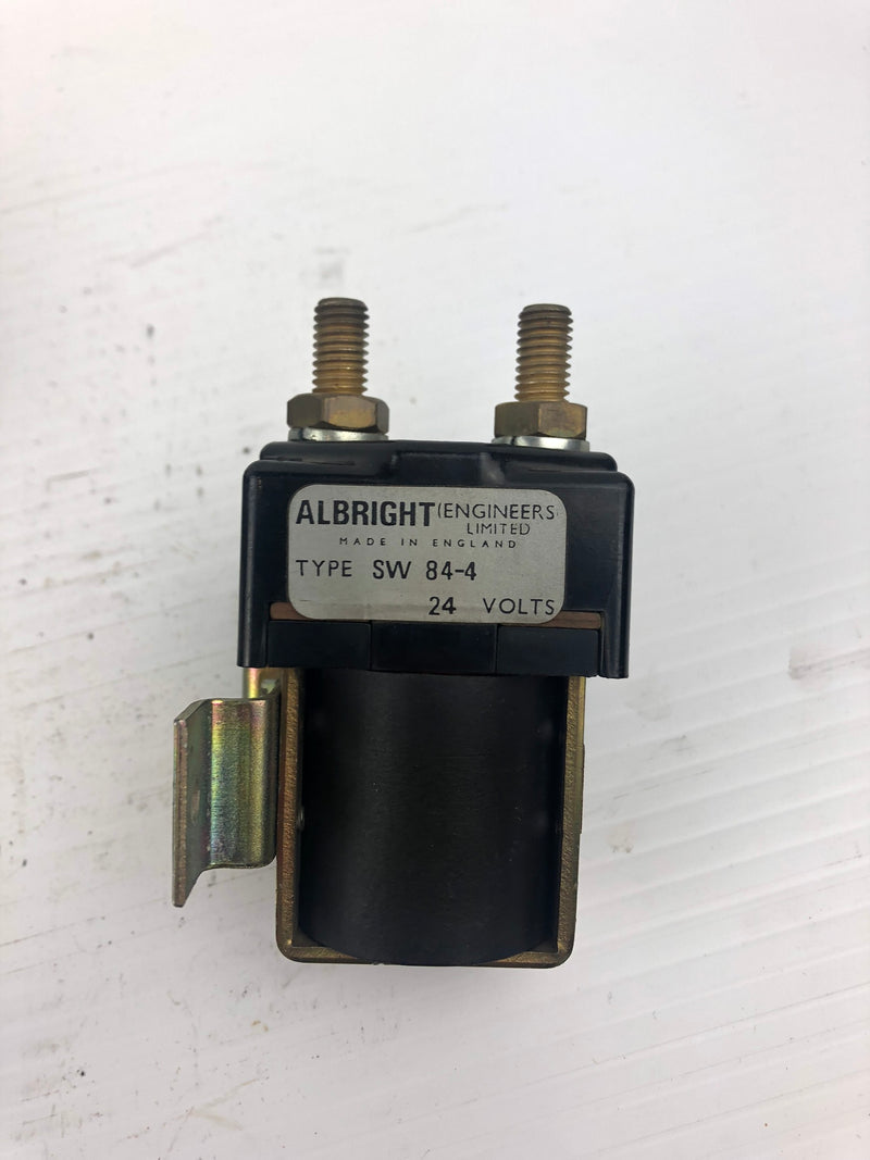 Albright SW84-4 Contactor 24 Volts