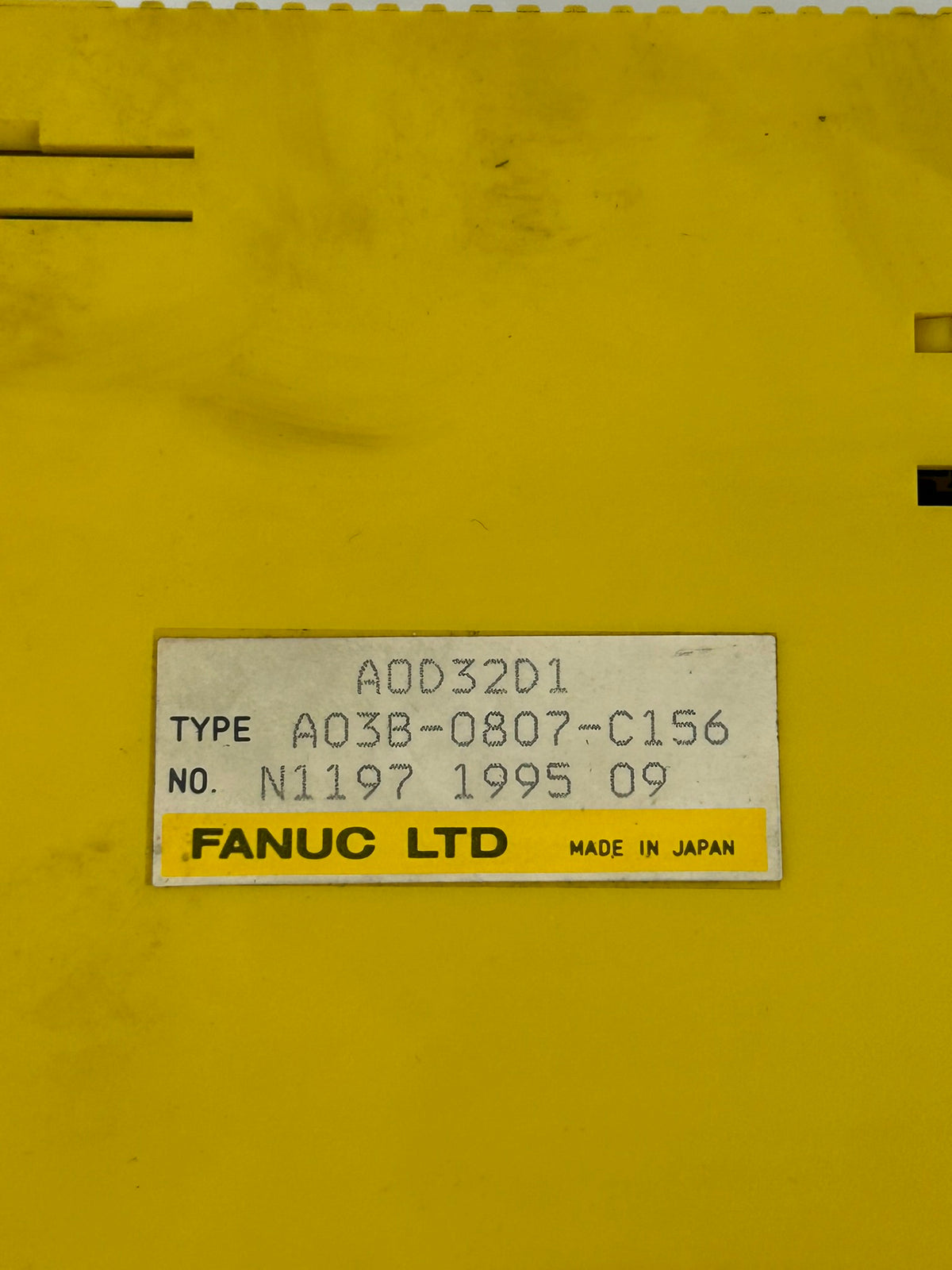 Fanuc A03B-0807-C156 AOD32D1 32 Point DC Output Module CNC PLC I/O