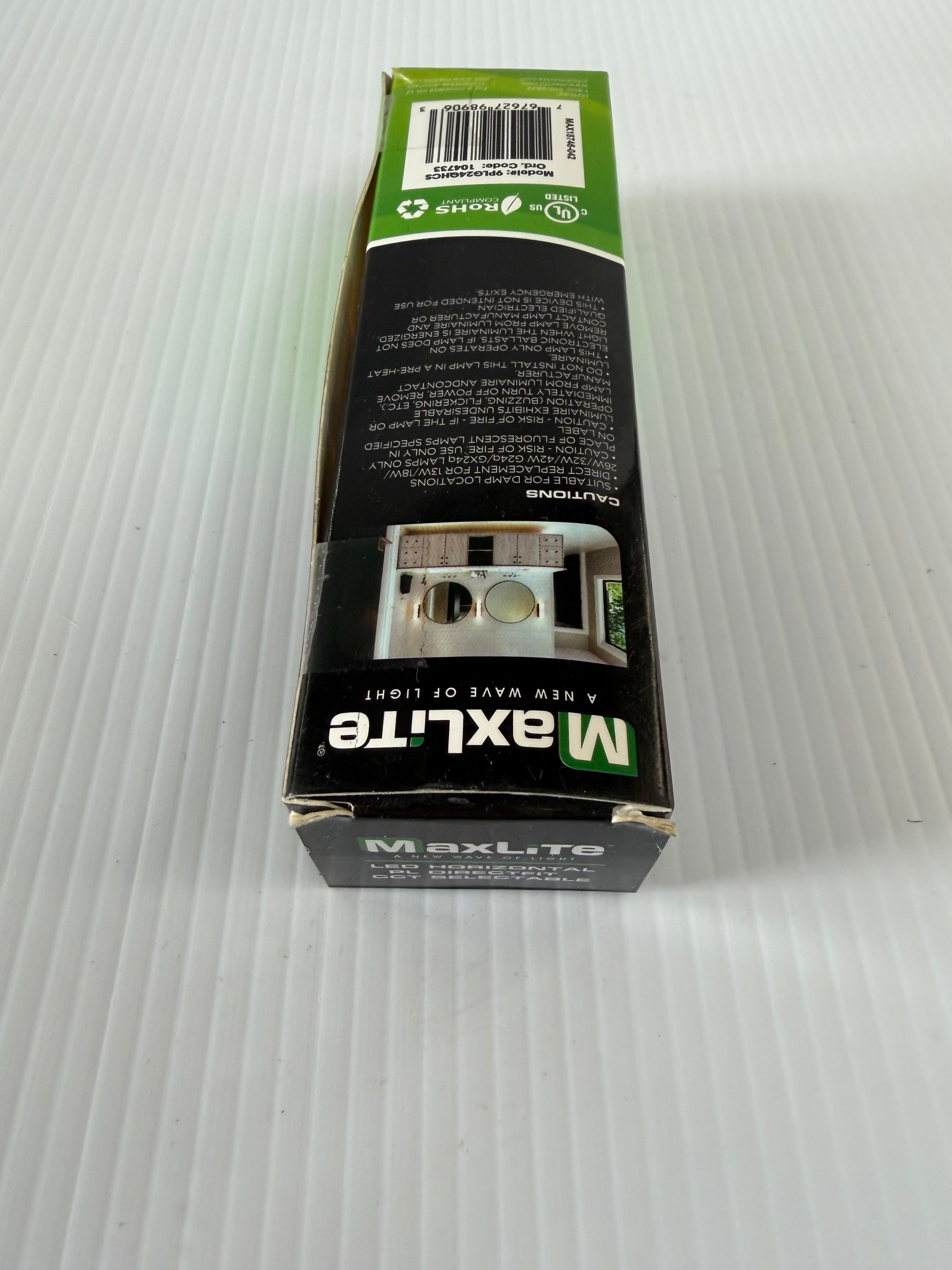 Maxlite Dimmable 9PLG24QHCS Fluorescent Replacement Lamp 13W/18W/26W/32W/42W