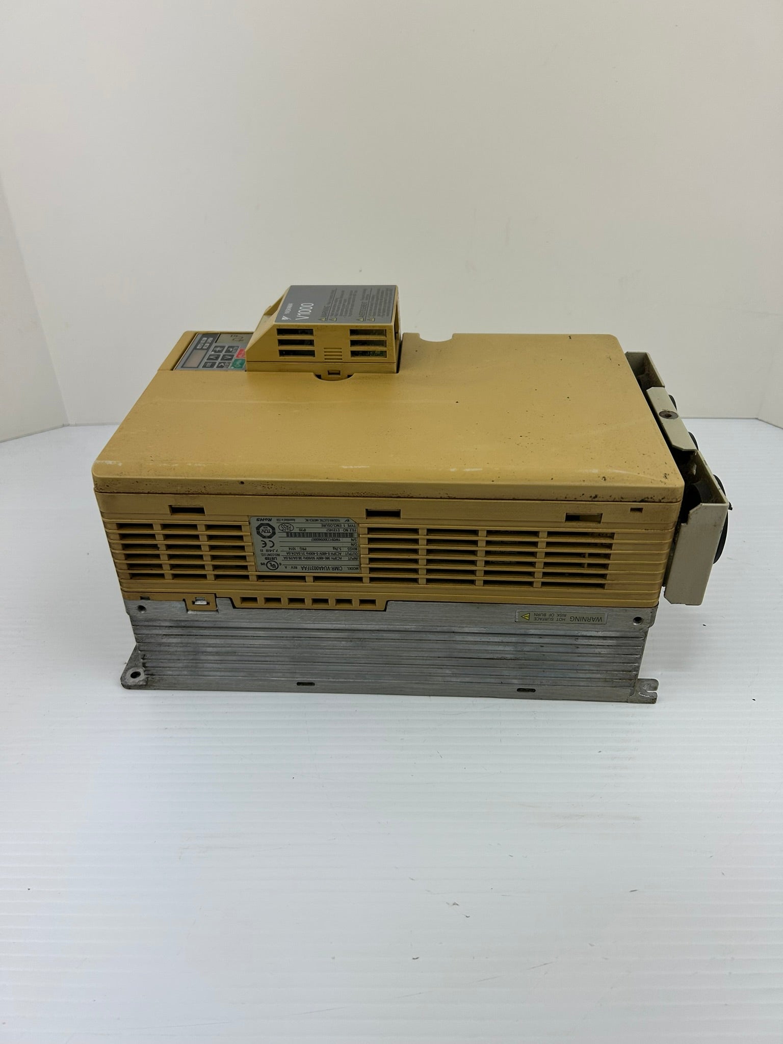 Yaskawa Electric CIMR-VU4A0031FAA 3PH AC Drive Rev A Type 1 Enclosure V1000